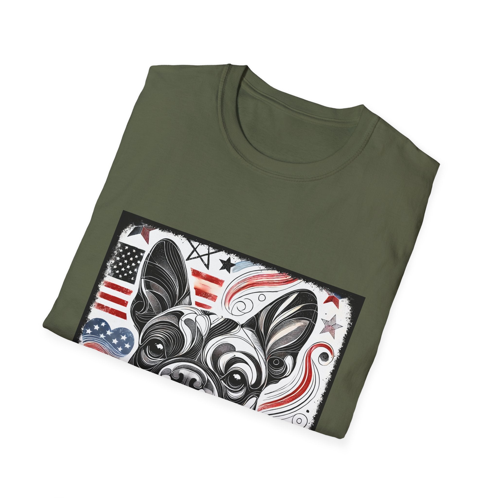 French Bulldog Shirt | Americana Dream Dog Lover Tee