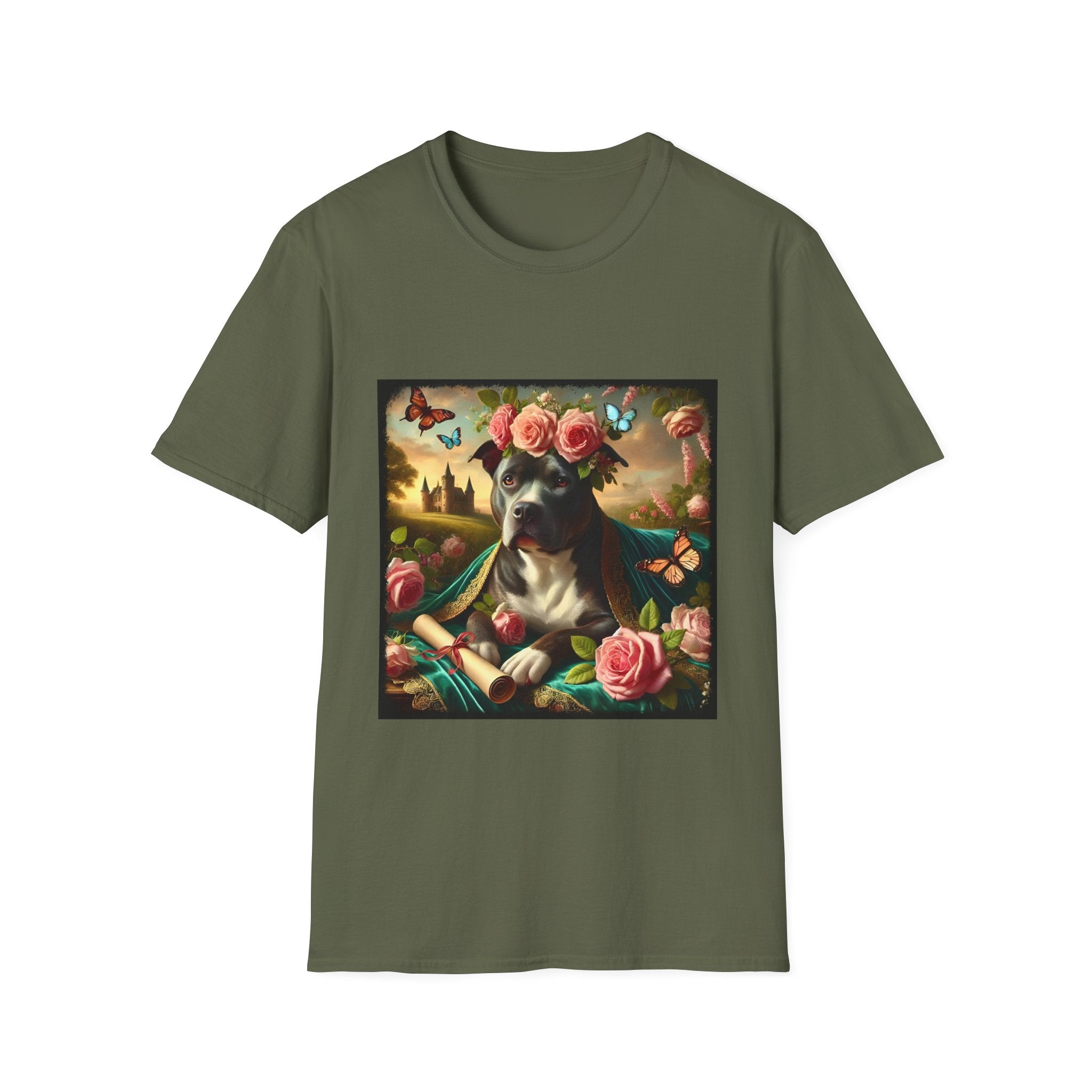 American Pit Bull Terrier Shirt | Botanical Beauty Dog Lover Tee