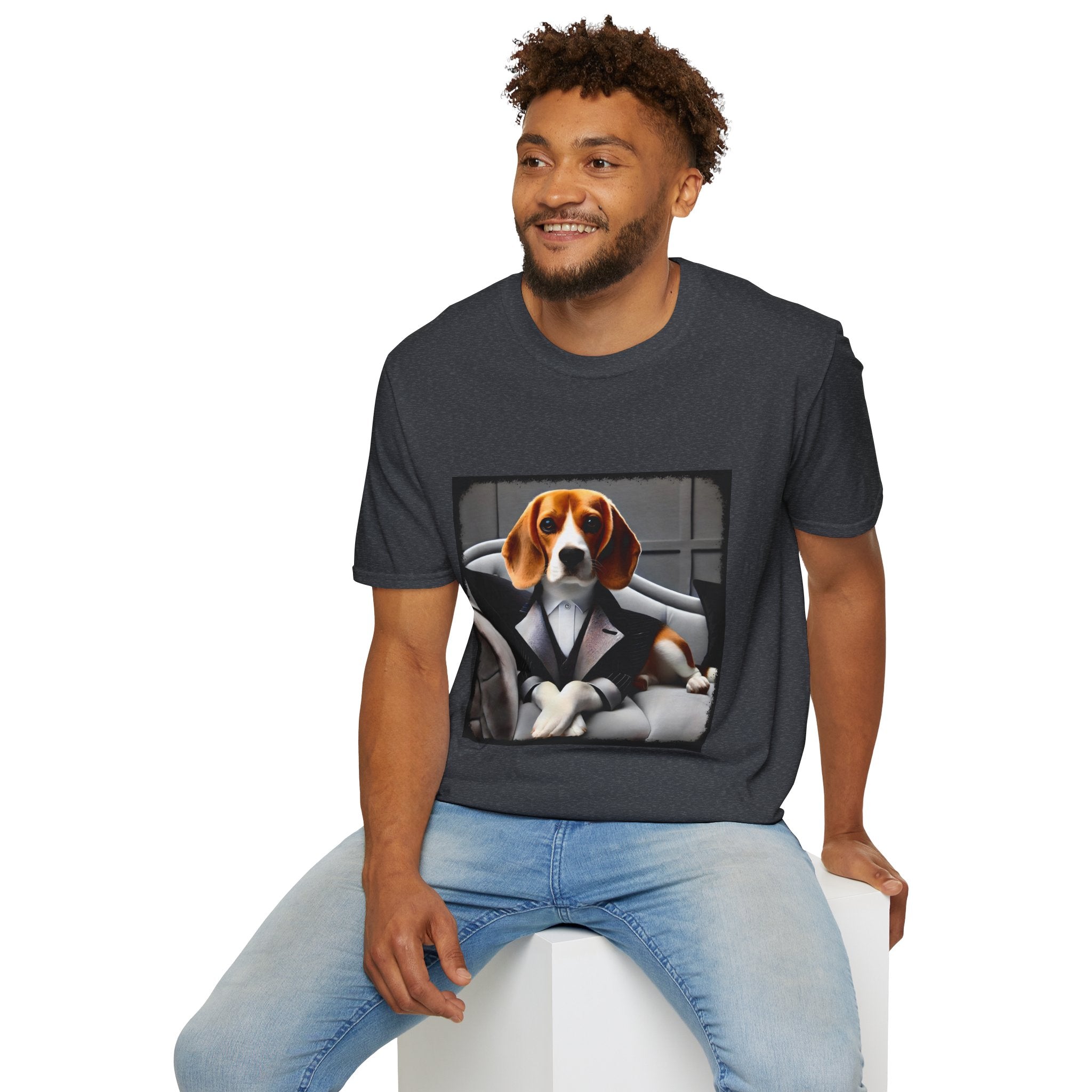 Beagle Tailored Gent | Unisex Dog T-Shirt