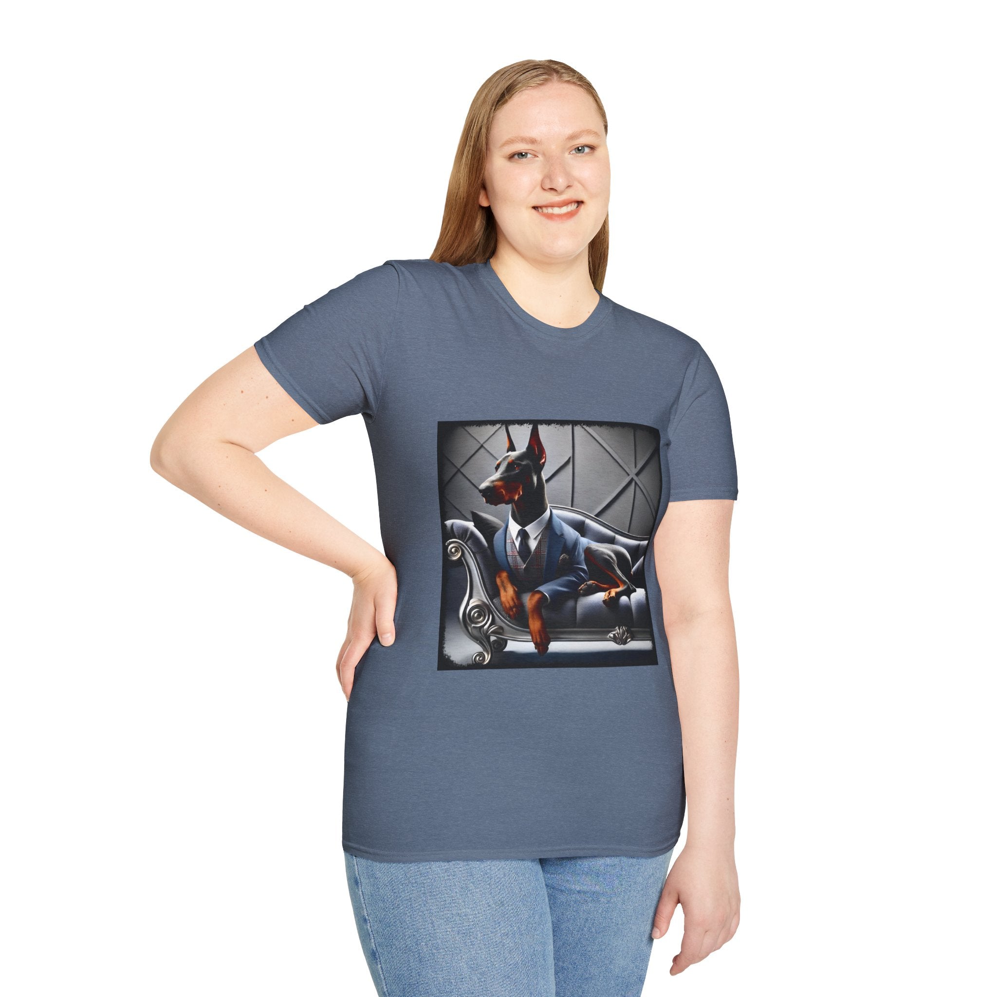 Doberman Pinscher Dapper Dude | Unisex Dog T-Shirt