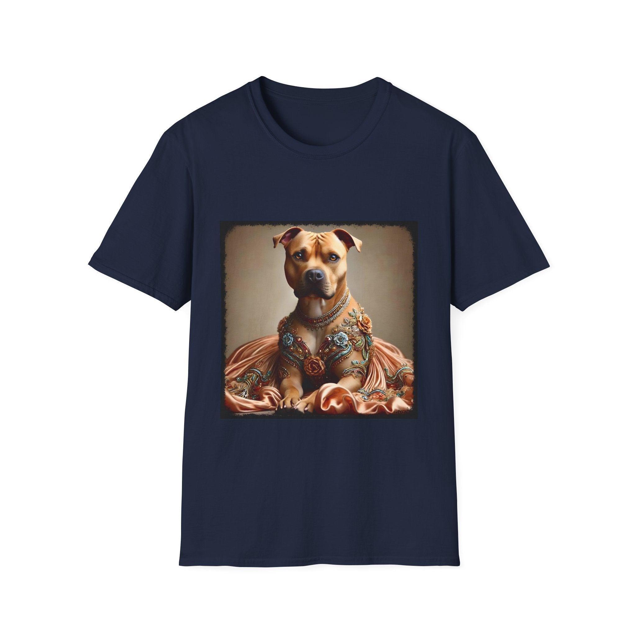 American Pit Bull Terrier Shirt | Sparkle Queen Dog Lover Tee