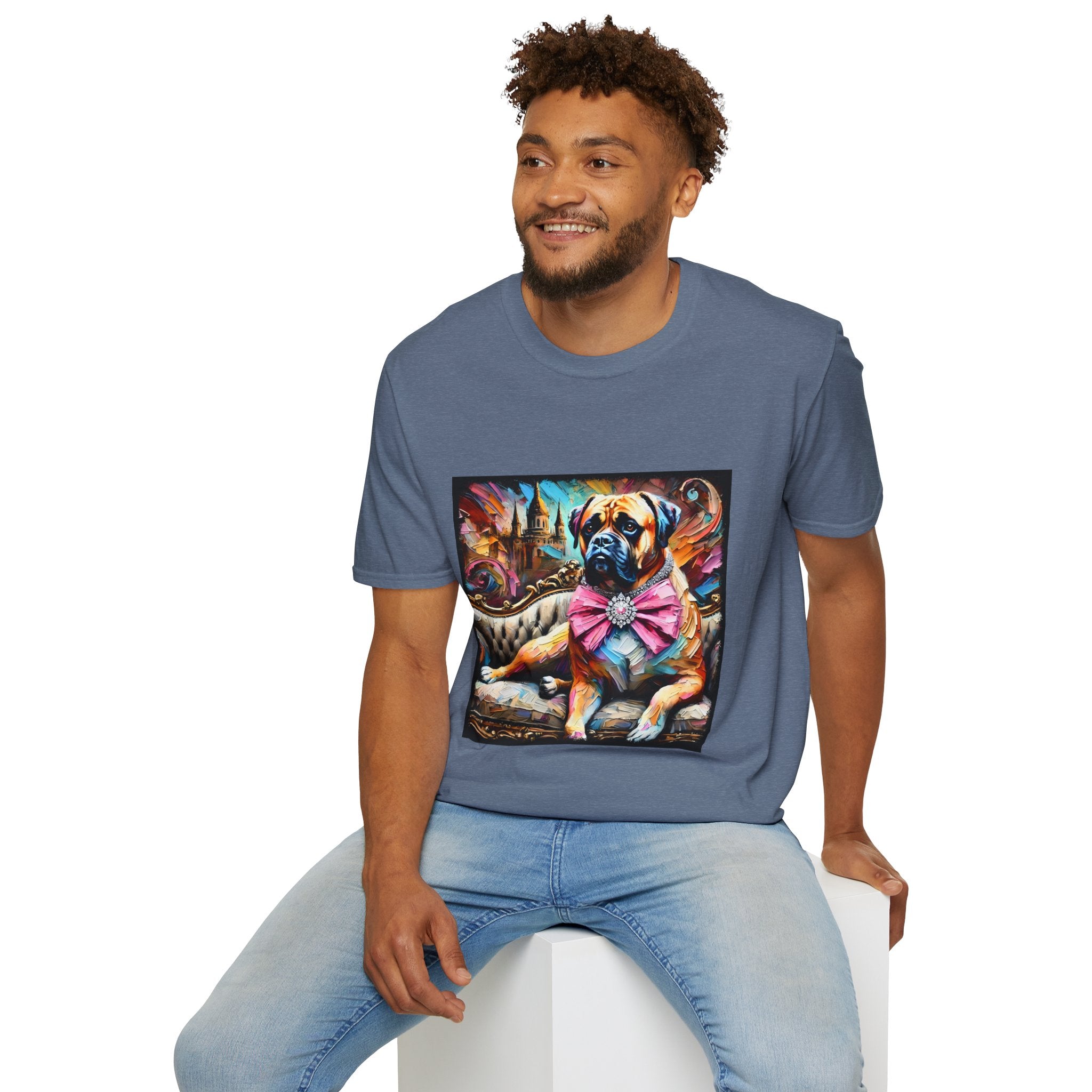 Bullmastiff Diamond Princess Classic | Unisex Dog T-Shirt