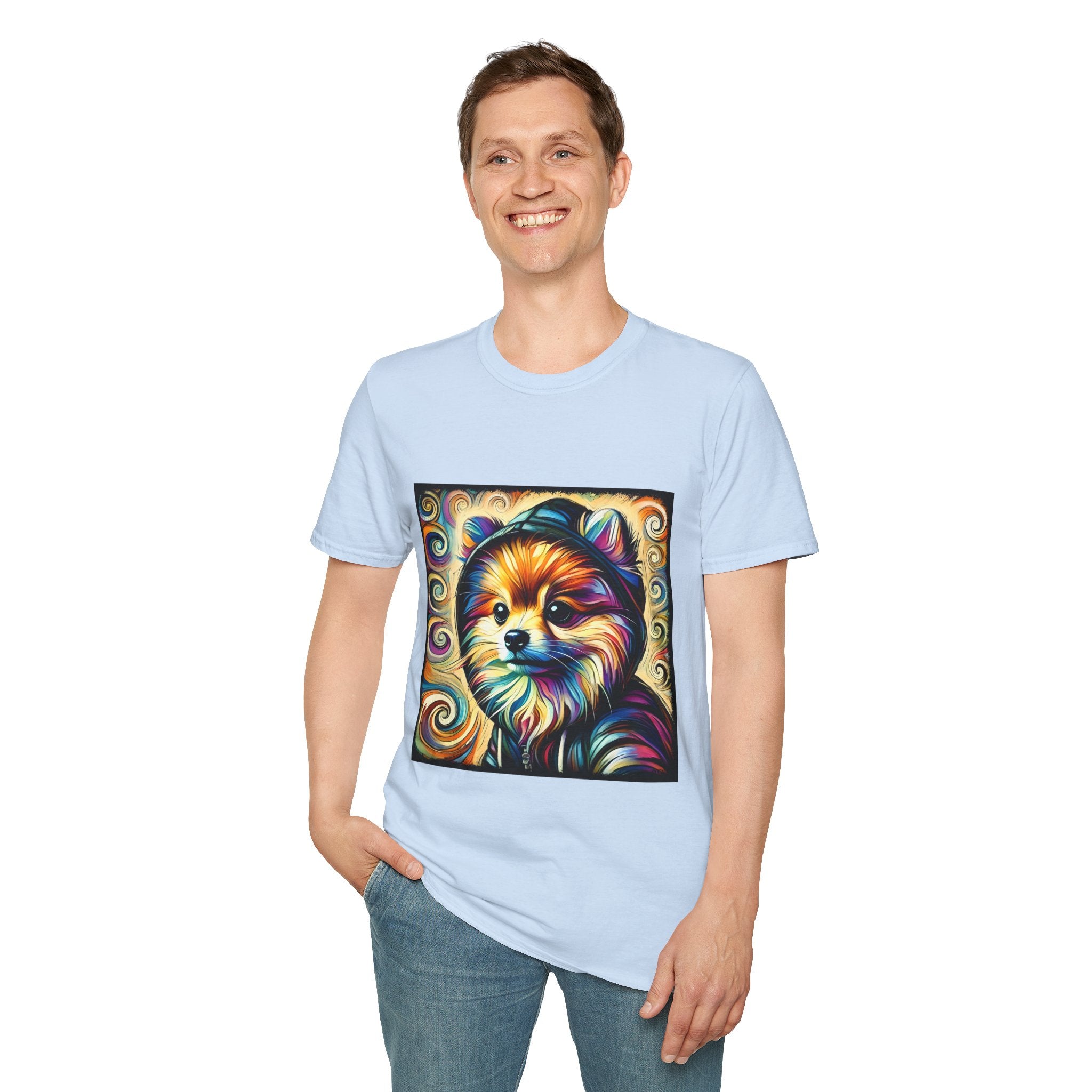 Pomeranian Hoodie Swirl | Unisex Dog T-Shirt