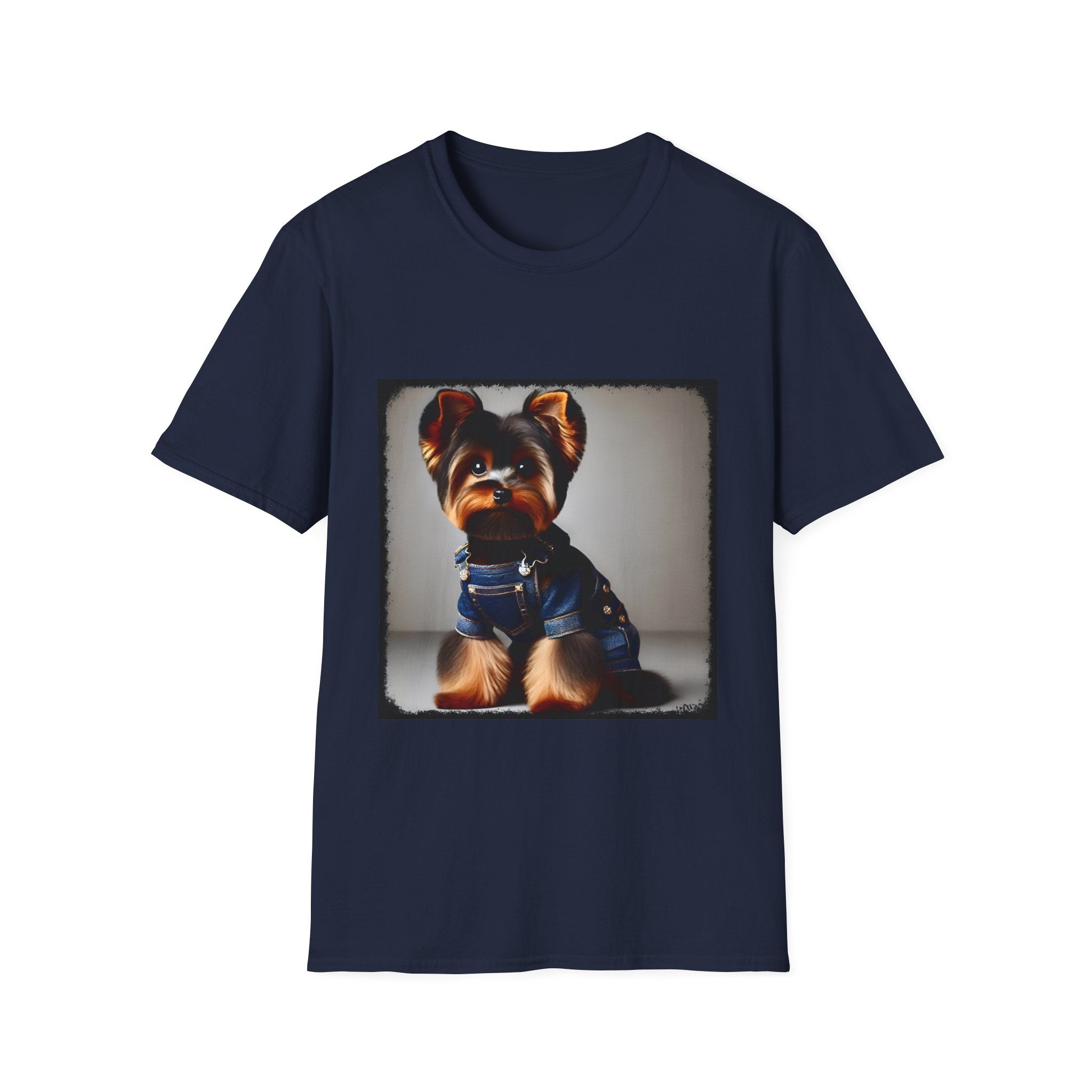 Yorkshire Terrier Denim Darling | Unisex Dog T-Shirt