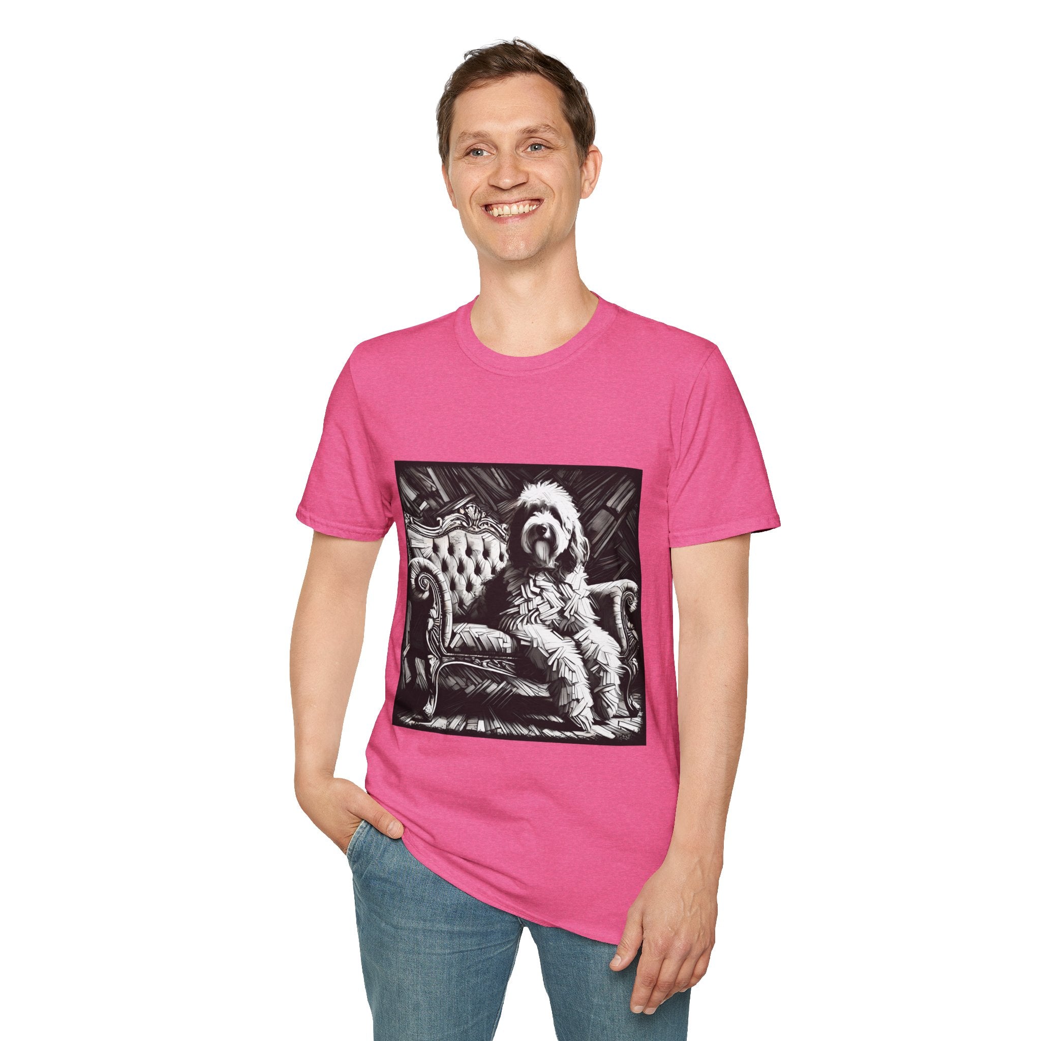 Bernedoodle B&W Bold | Unisex Dog T-Shirt