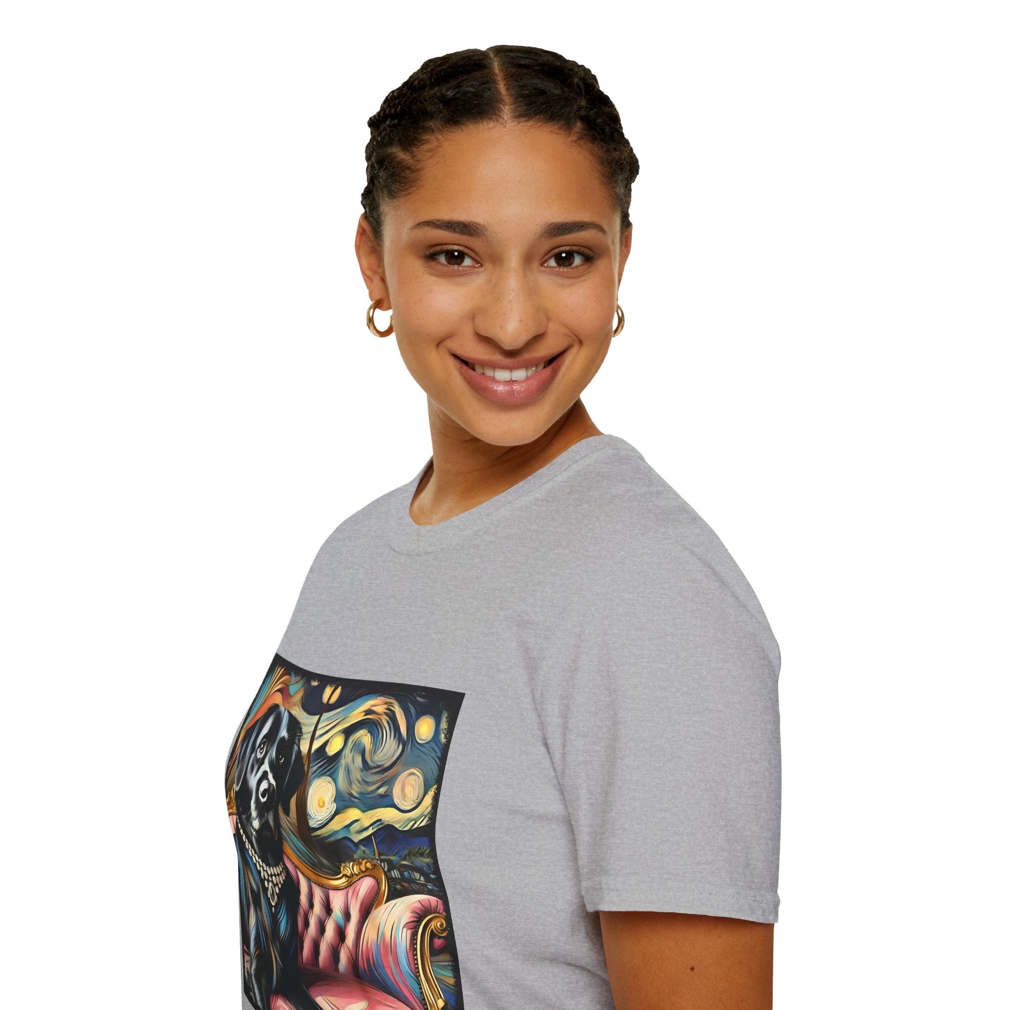 Labrador Retriever Starry Swirl | Unisex Dog T-Shirt