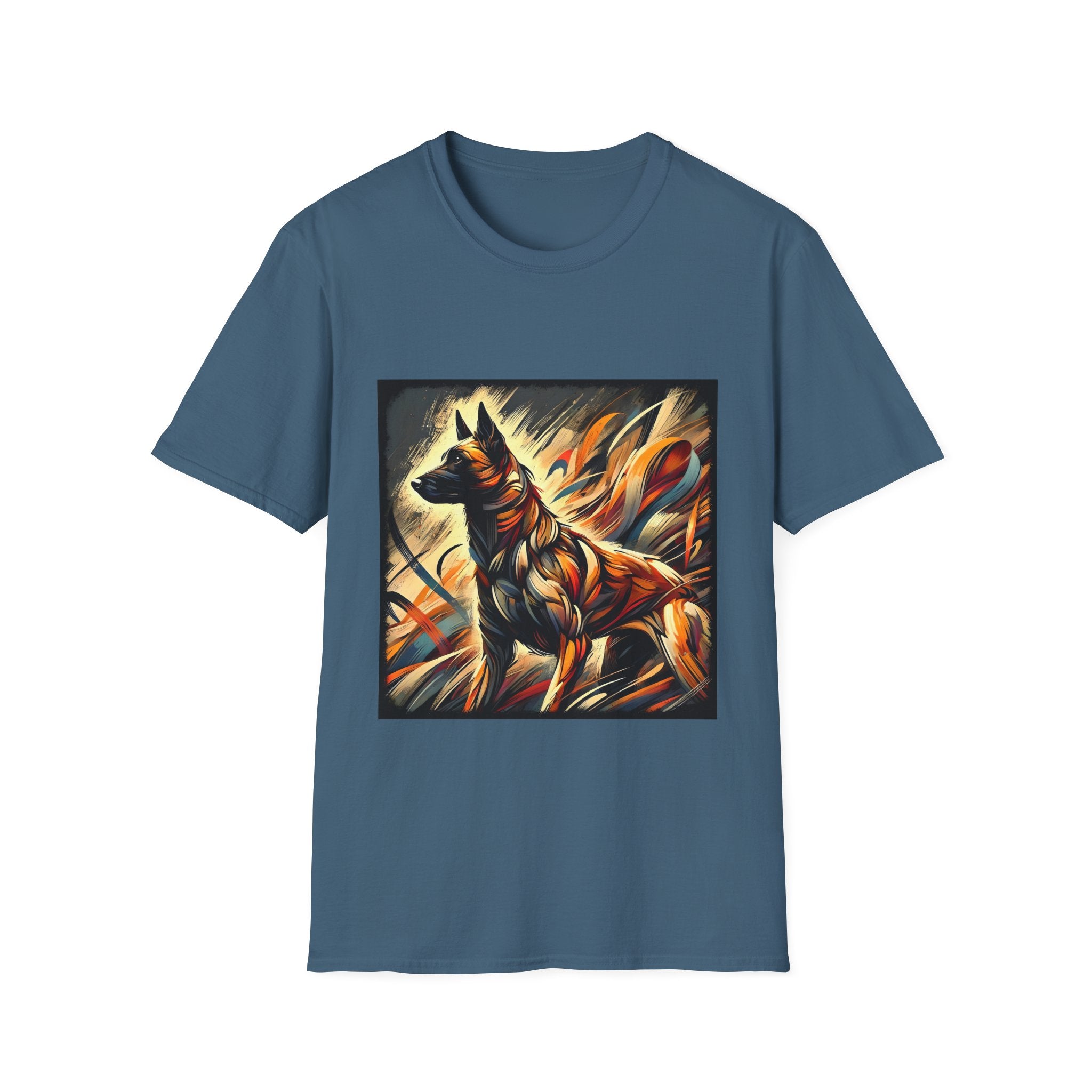 Belgian Malinois Fire Classic | Unisex Dog T-Shirt