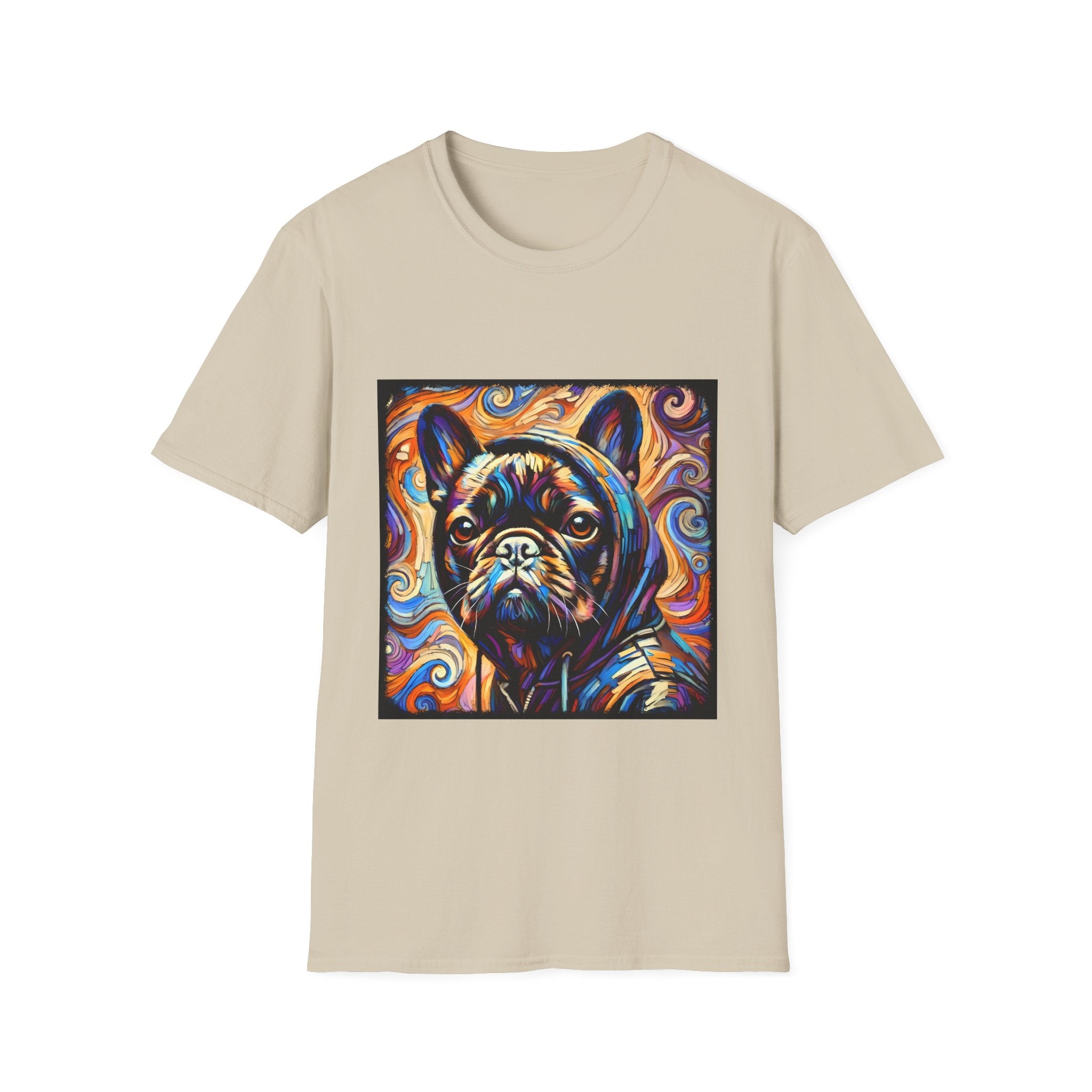 French Bulldog Shirt | Relaxed Swirl Dog Lover Tee