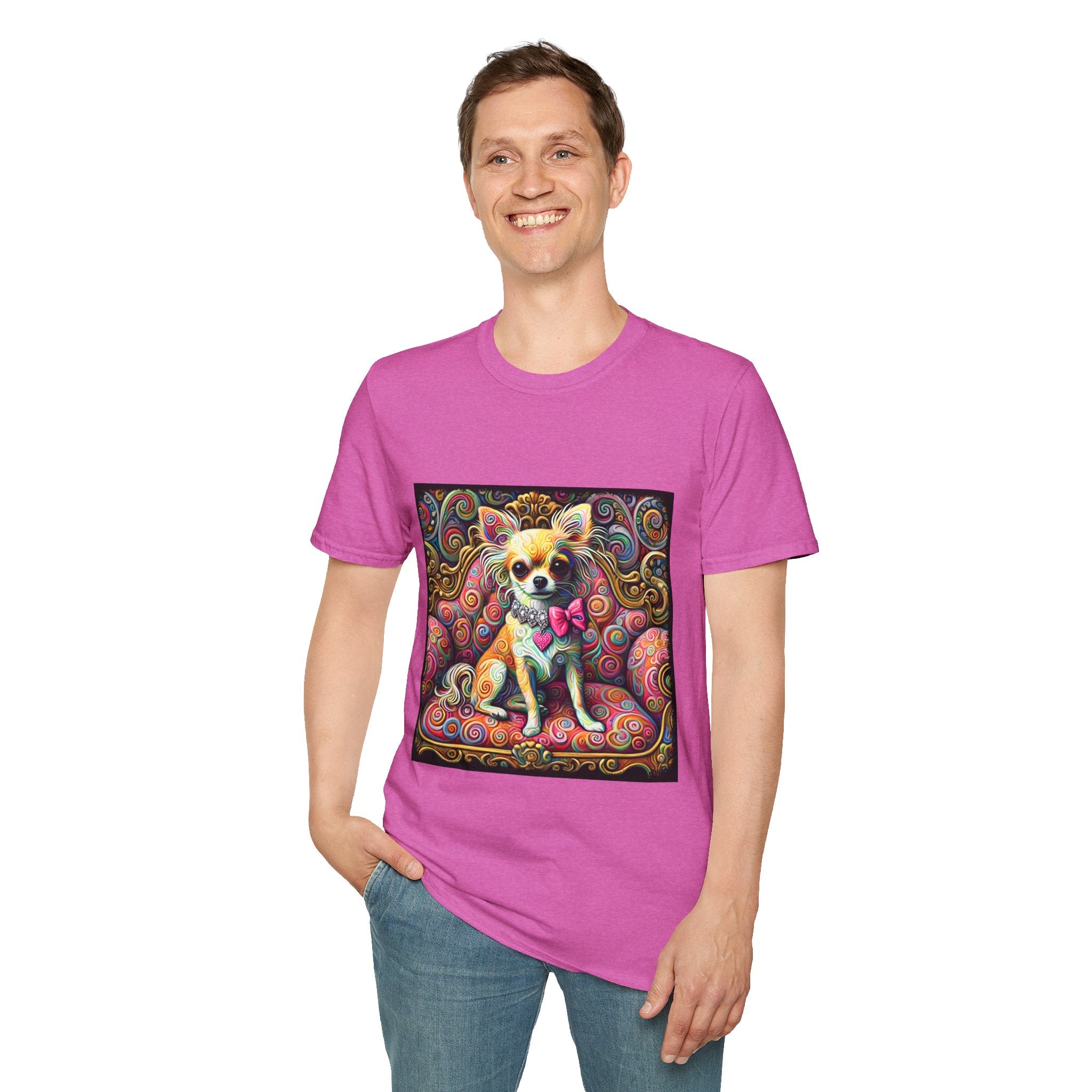 Chihuahua Love Swirl | Unisex Dog T-Shirt