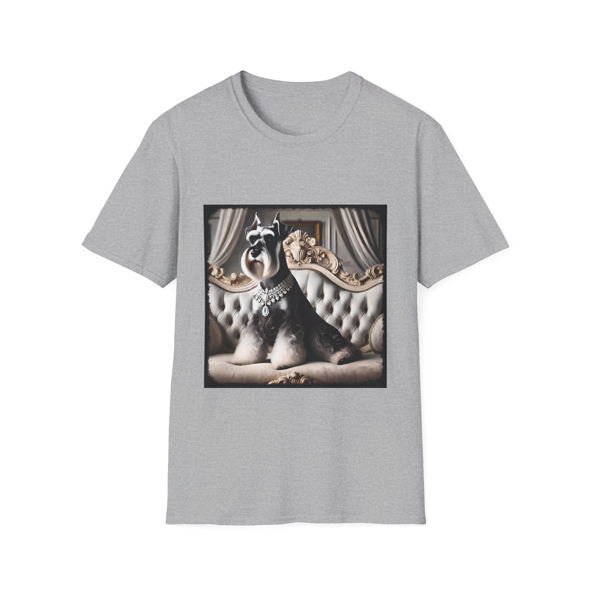 Schnauzer Diamond Diva | Unisex Dog T-Shirt