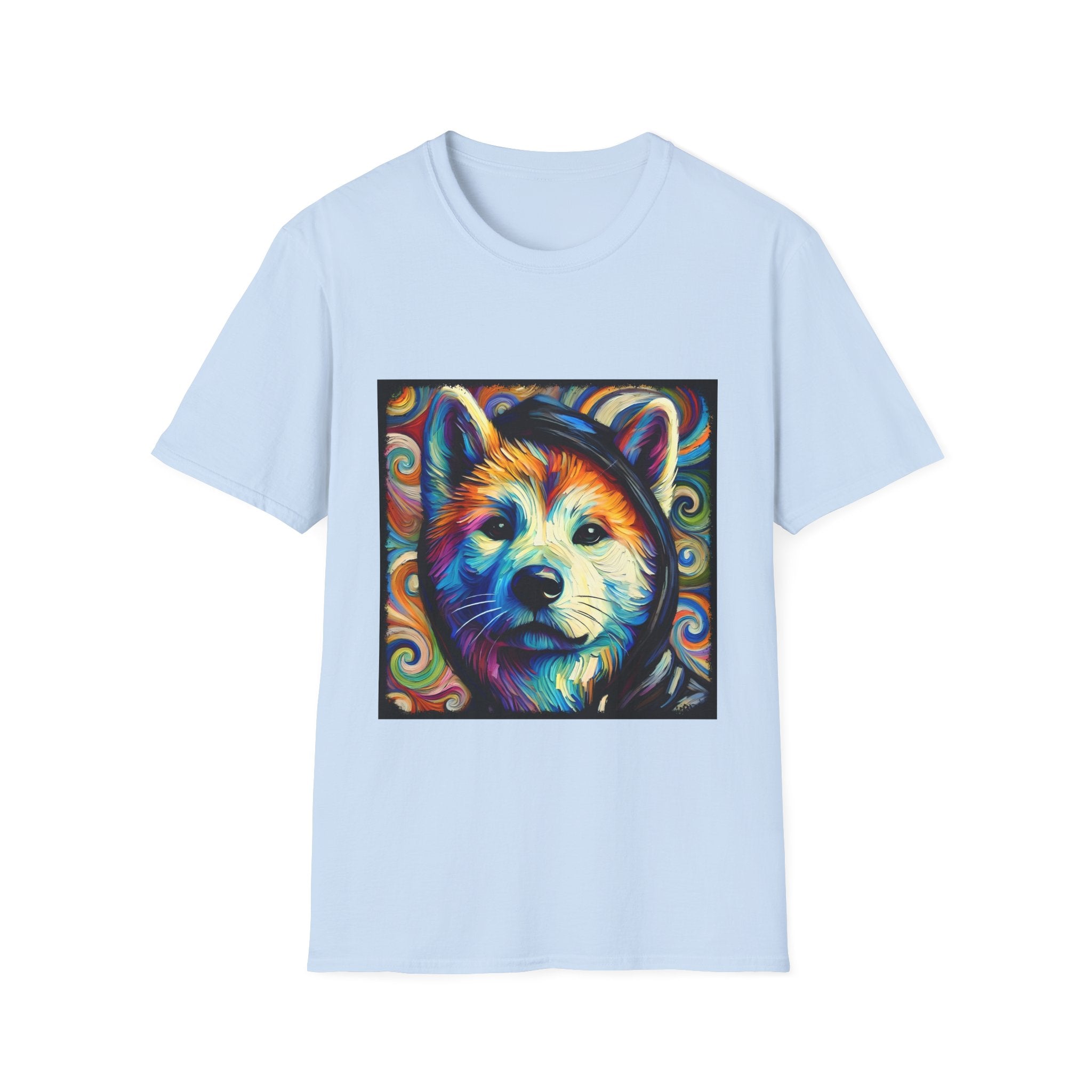 Akita Shirt | Relaxed Swirl Dog Lover Tee