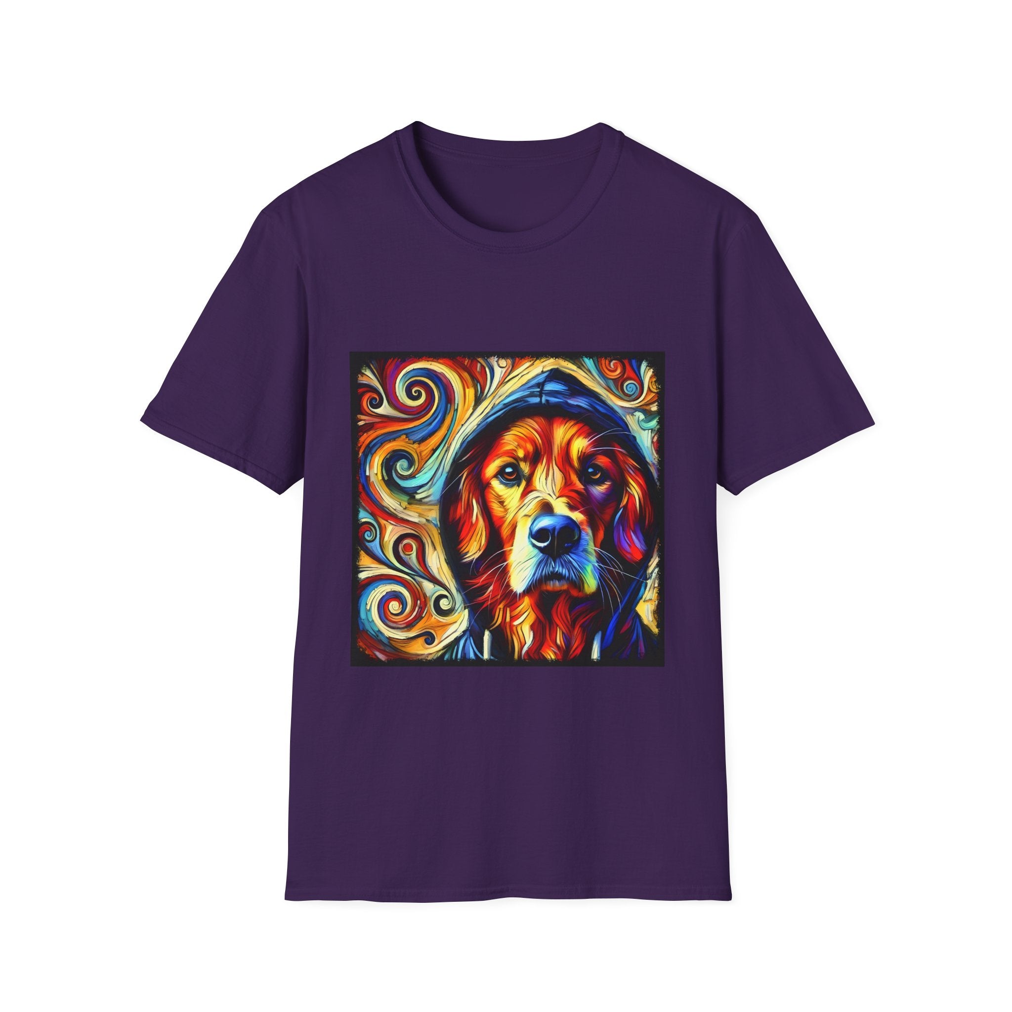 Golden Retriever Shirt | Relaxed Bold Swirl Dog Lover Tee