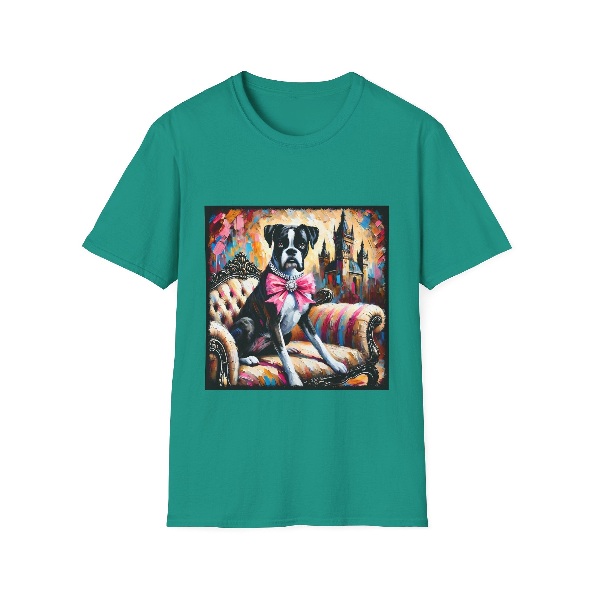 Boxer Pink Princess Classic | Unisex Dog T-Shirt