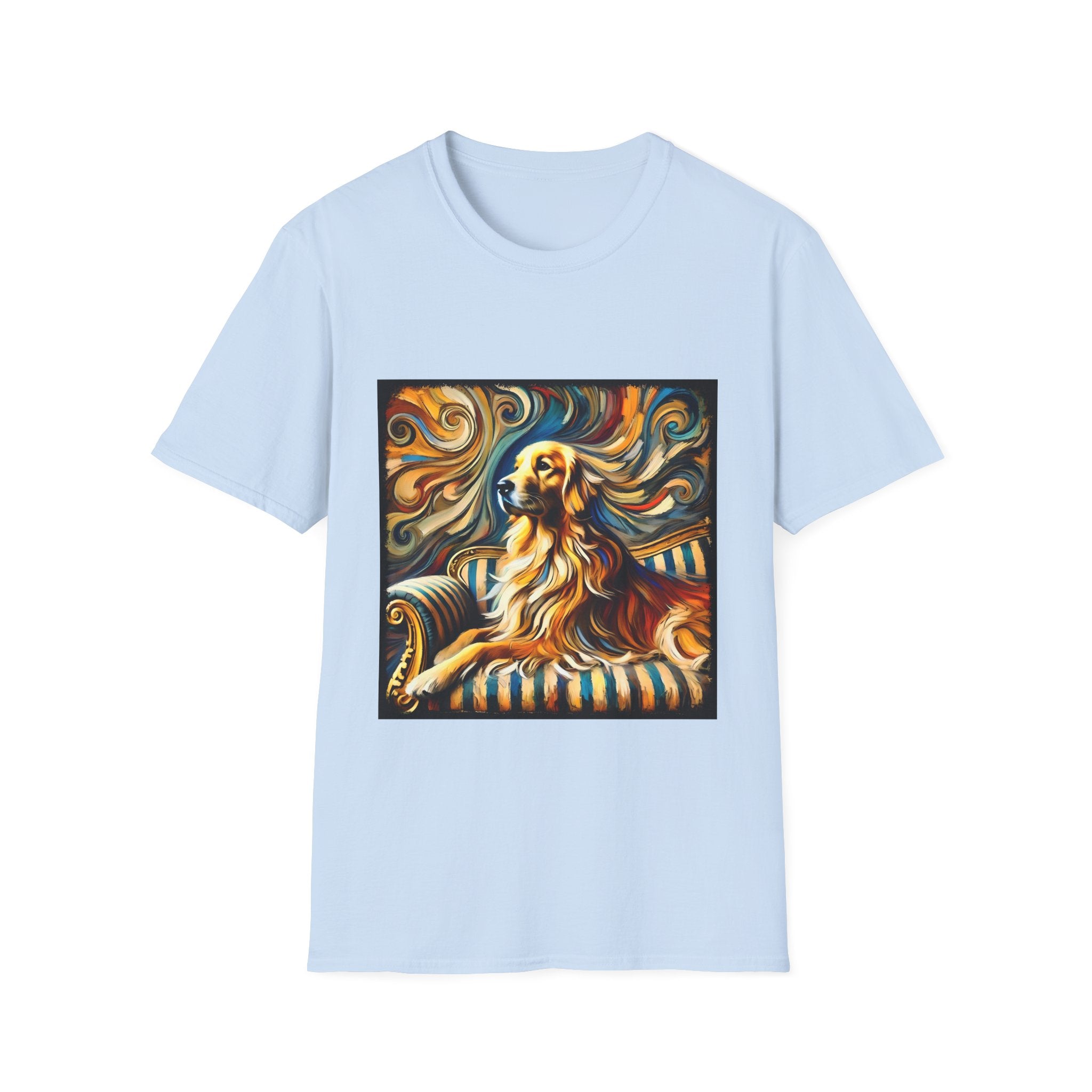 Golden Retriever Shirt | Warm Swirl Dog Lover Tee