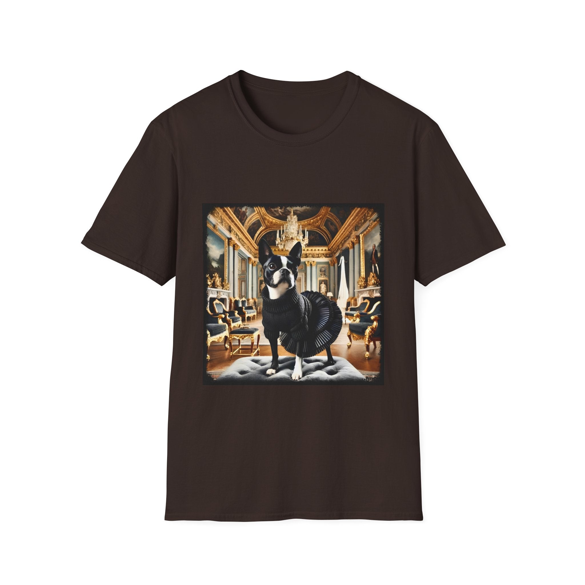 Boston Terrier Priveleged Pup | Unisex Dog T-Shirt