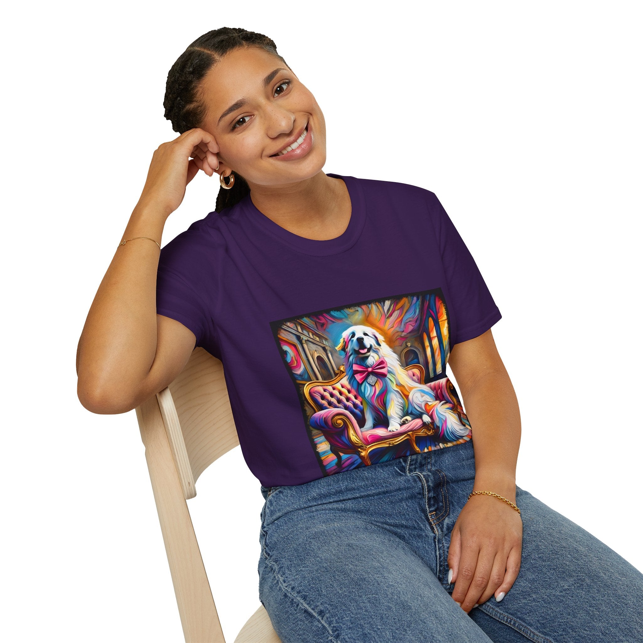 Great Pyrenees Diamond Princess Classic | Unisex Dog T-Shirt