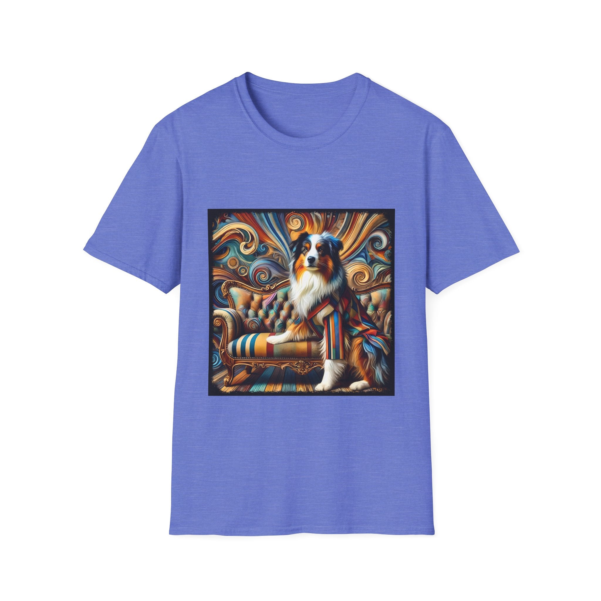 Australian Shepherd Warm Swirl | Unisex Dog T-Shirt