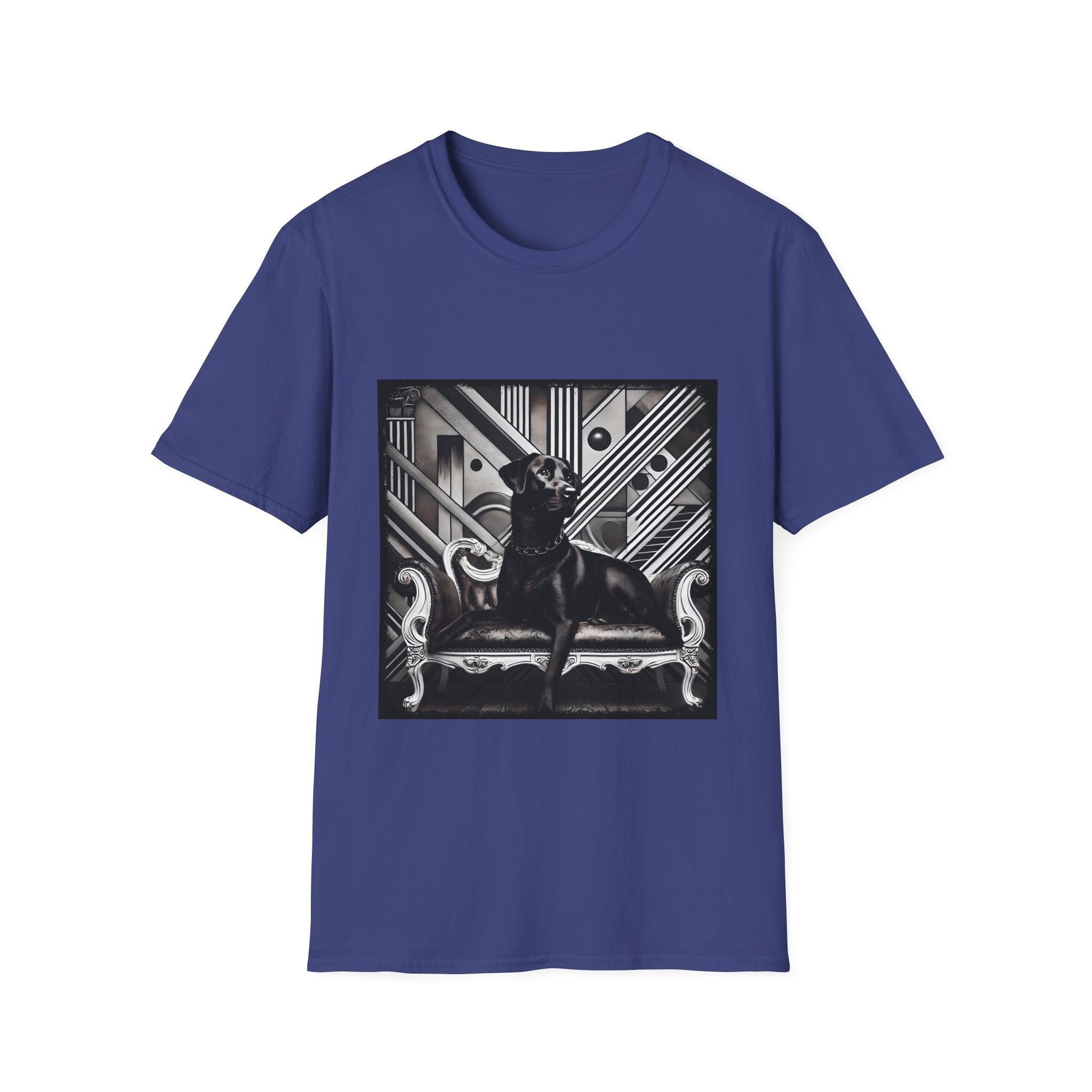 Labrador Retriever B&W Rebel | Unisex Dog T-Shirt