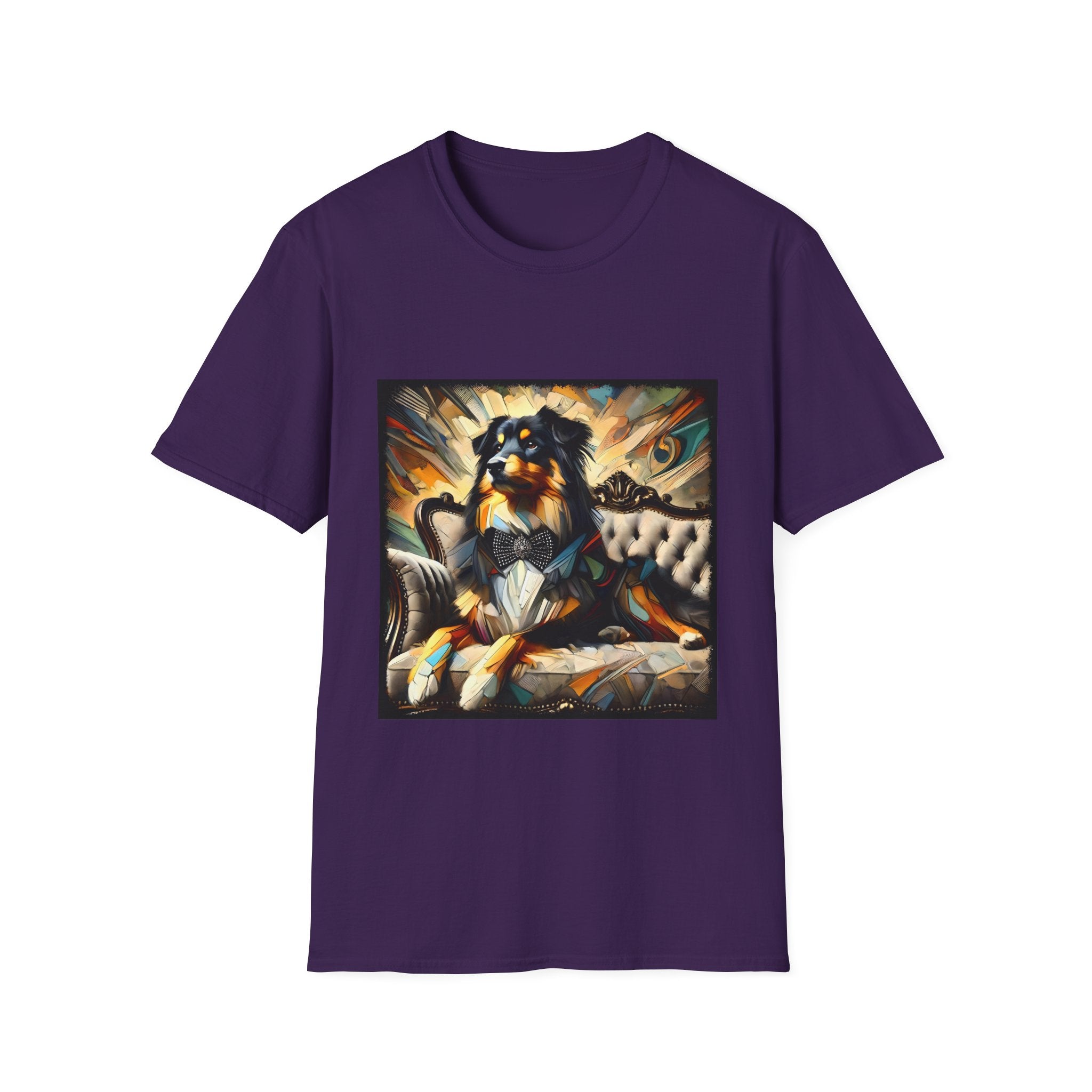 Miniature American Shepherd Bowtie Classic |  Unisex Dog T-Shirt