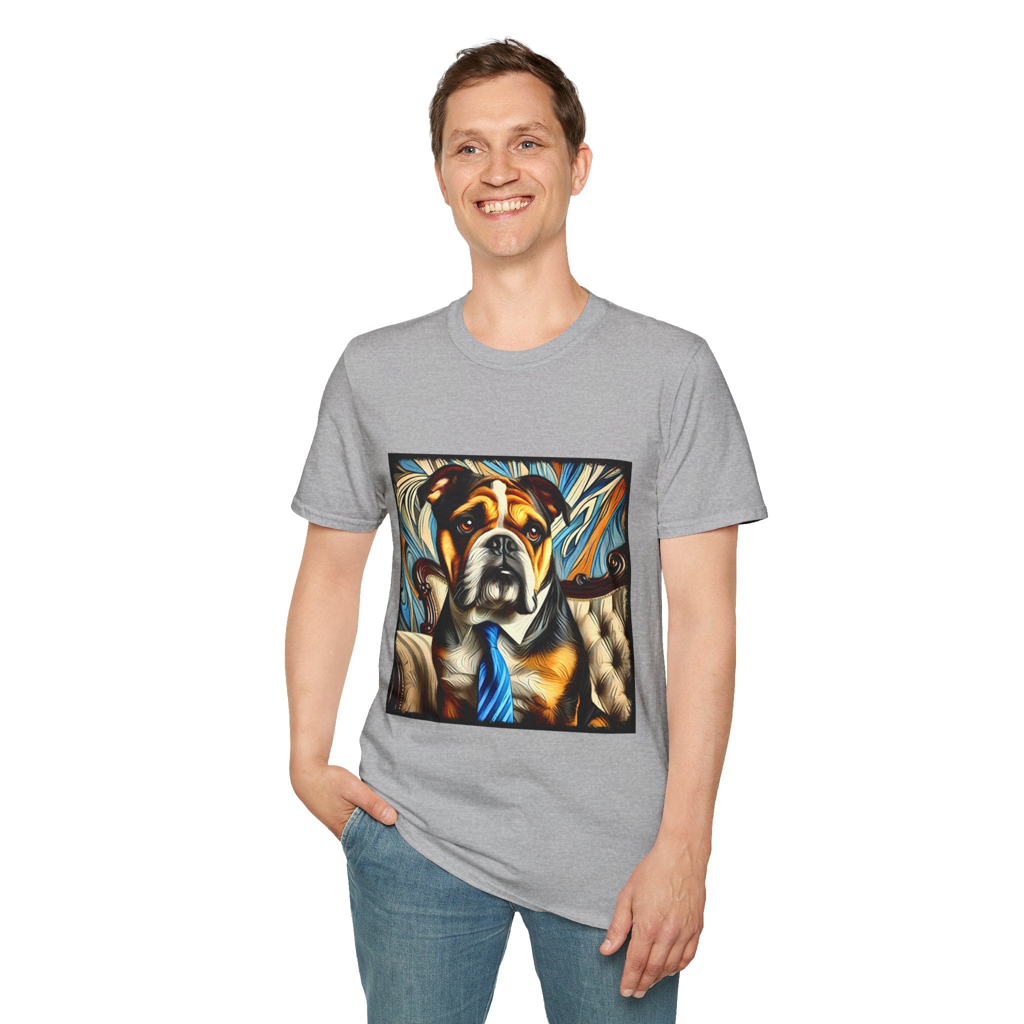 Bulldog Beautiful Boy | Unisex Dog T-Shirt