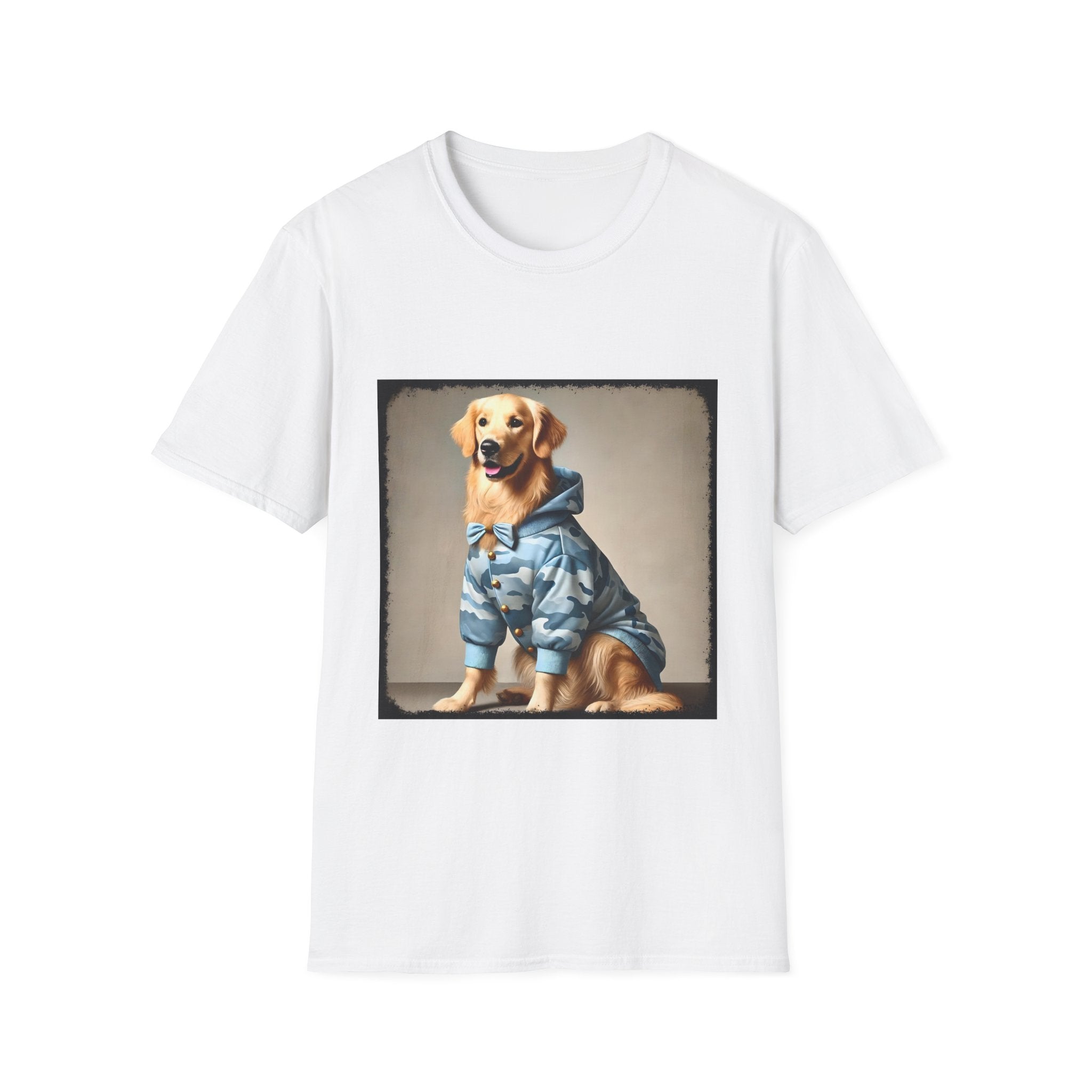 Golden Retriever Shirt | Blue Camo Cutie Dog Lover Tee