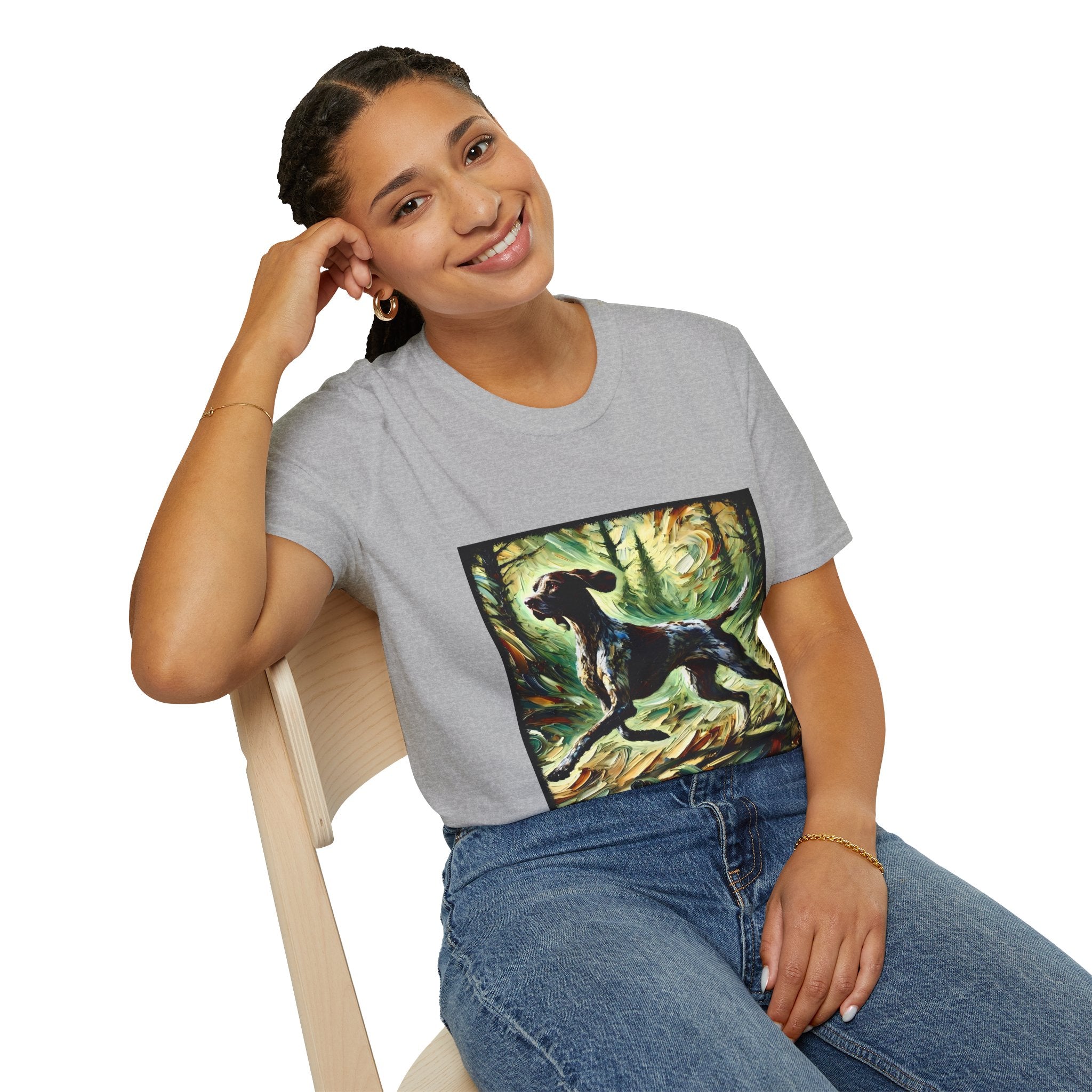 German Shorthaired Pointer Trailhead Classic | Unisex Dog T-Shirt
