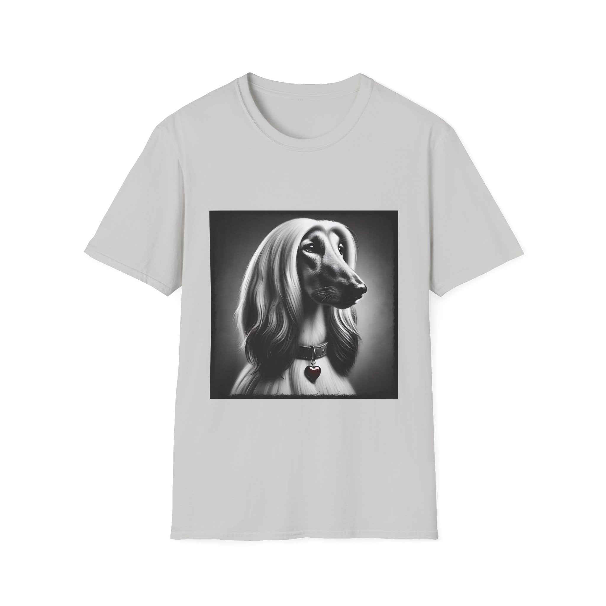 Afghan Hound Shirt | Heart Charm Dog Lover Tee
