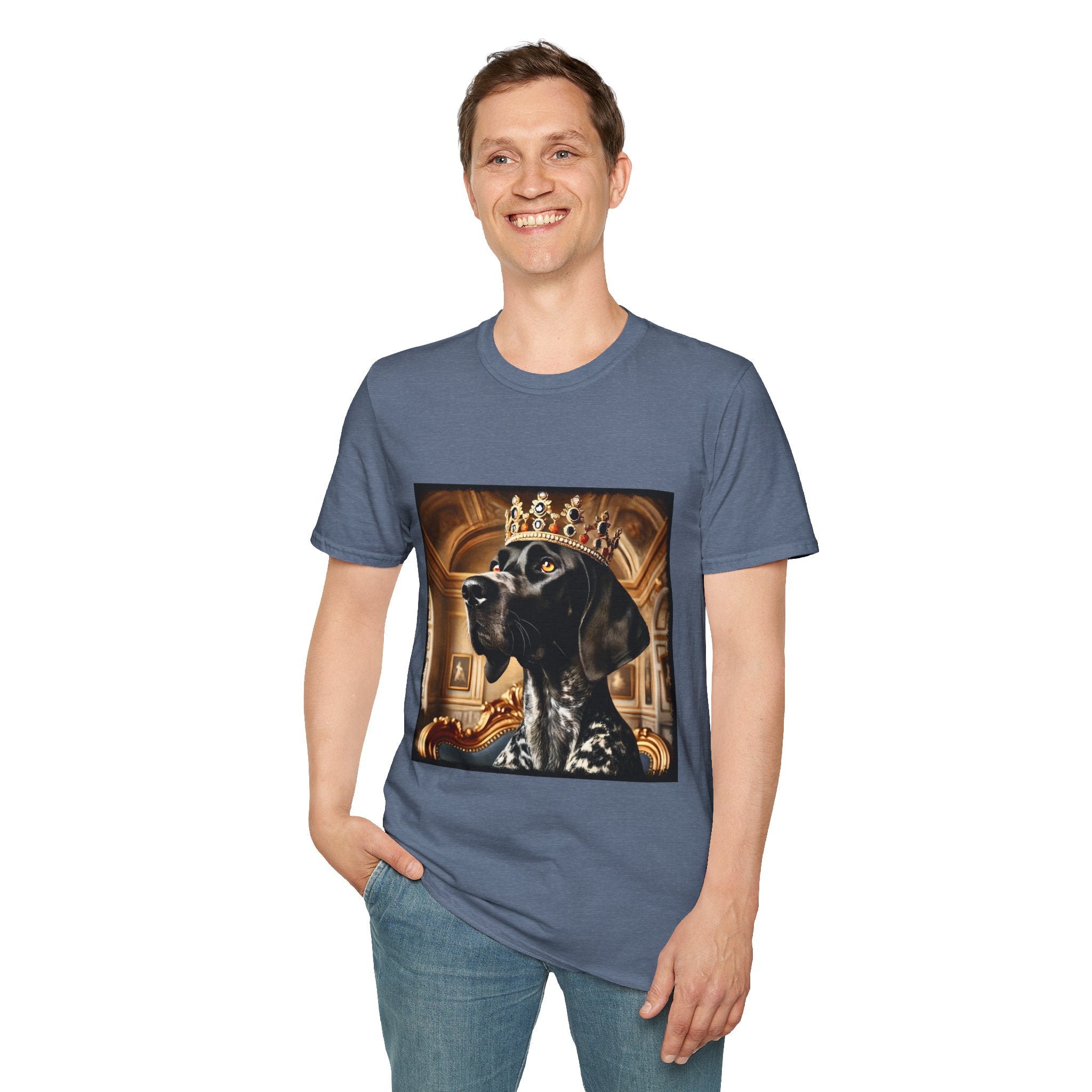 German Shorthaired Pointer King Supreme | Unisex Dog T-Shirt