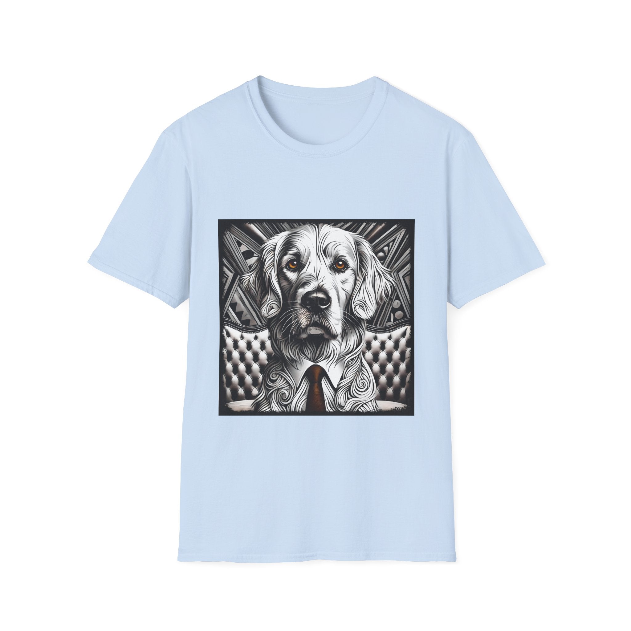 Golden Retriever Shirt | B&W Bold Eyes Dog Lover Tee