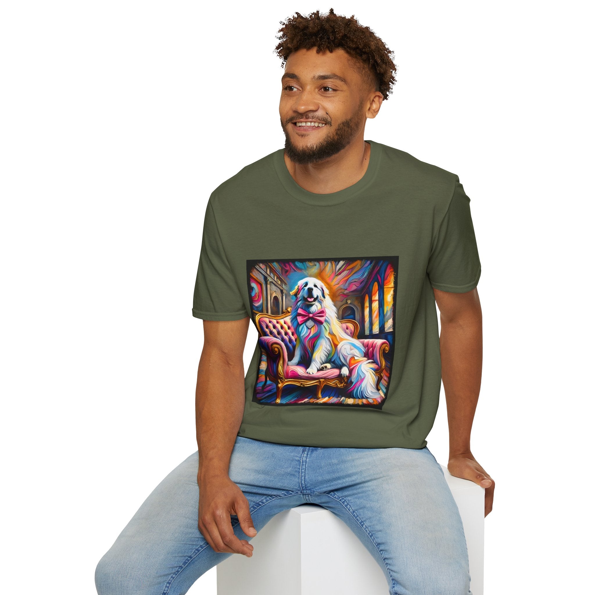Great Pyrenees Diamond Princess Classic | Unisex Dog T-Shirt