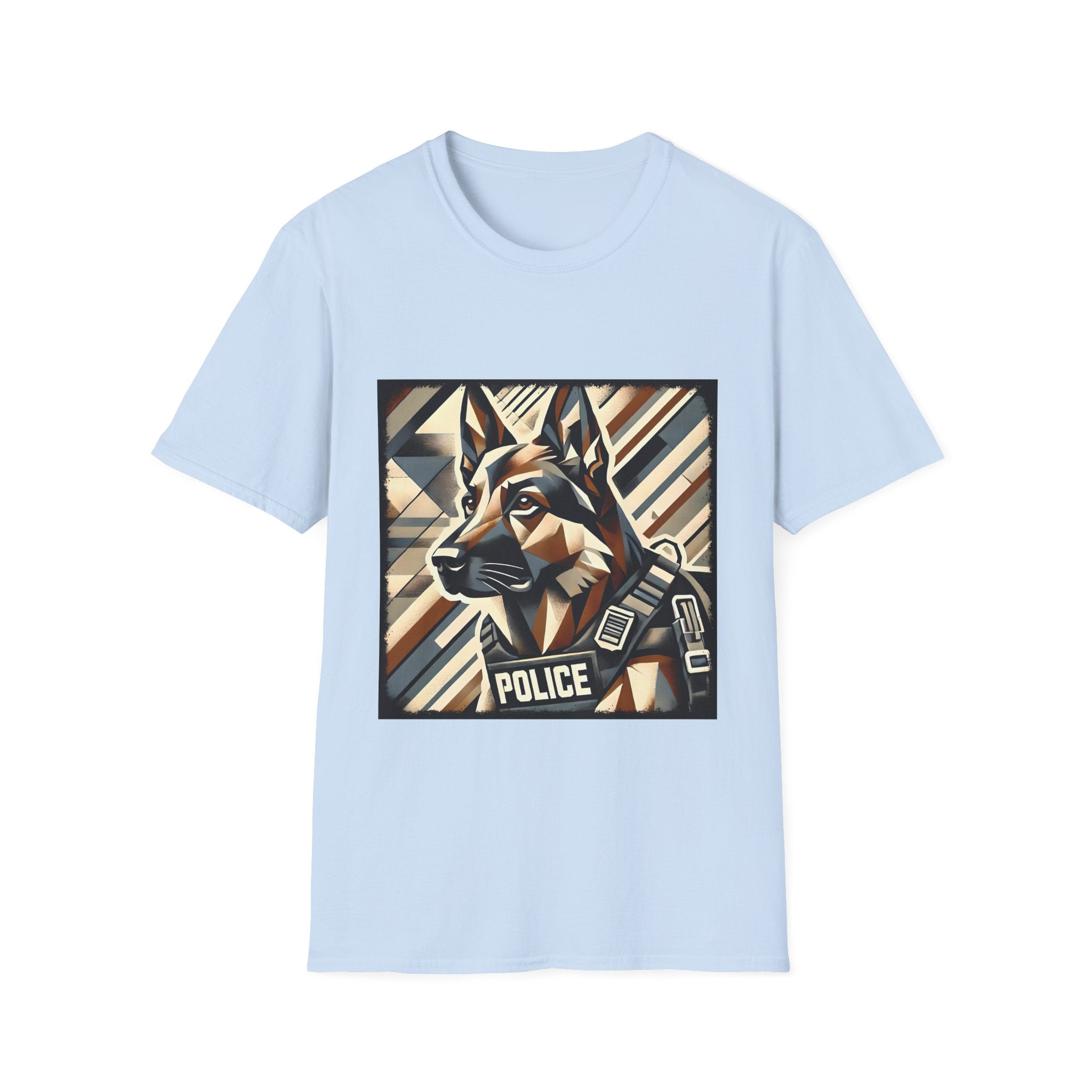 German Shepherd K-9 Geometric | Unisex Dog T-Shirt