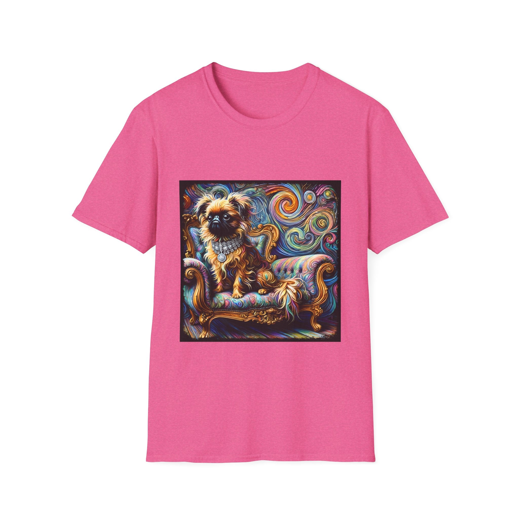Brussels Griffon Diamond Swirl | Unisex Dog T-Shirt