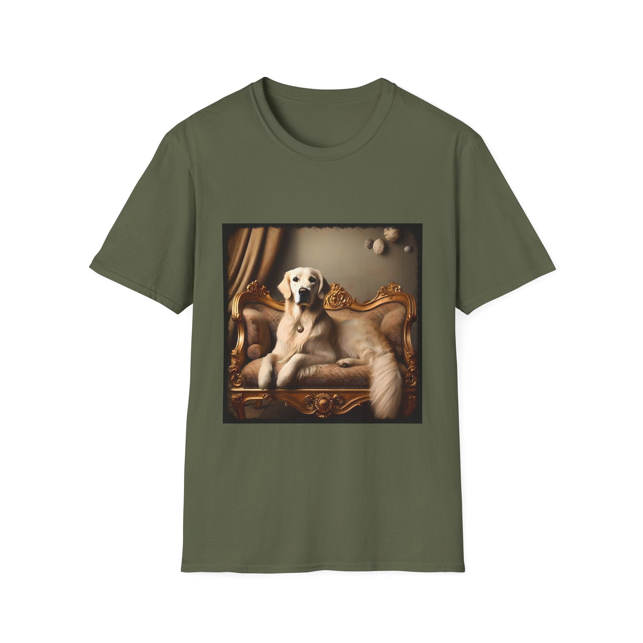 Golden Retriever Shirt | Poised Royalty Dog Lover Tee