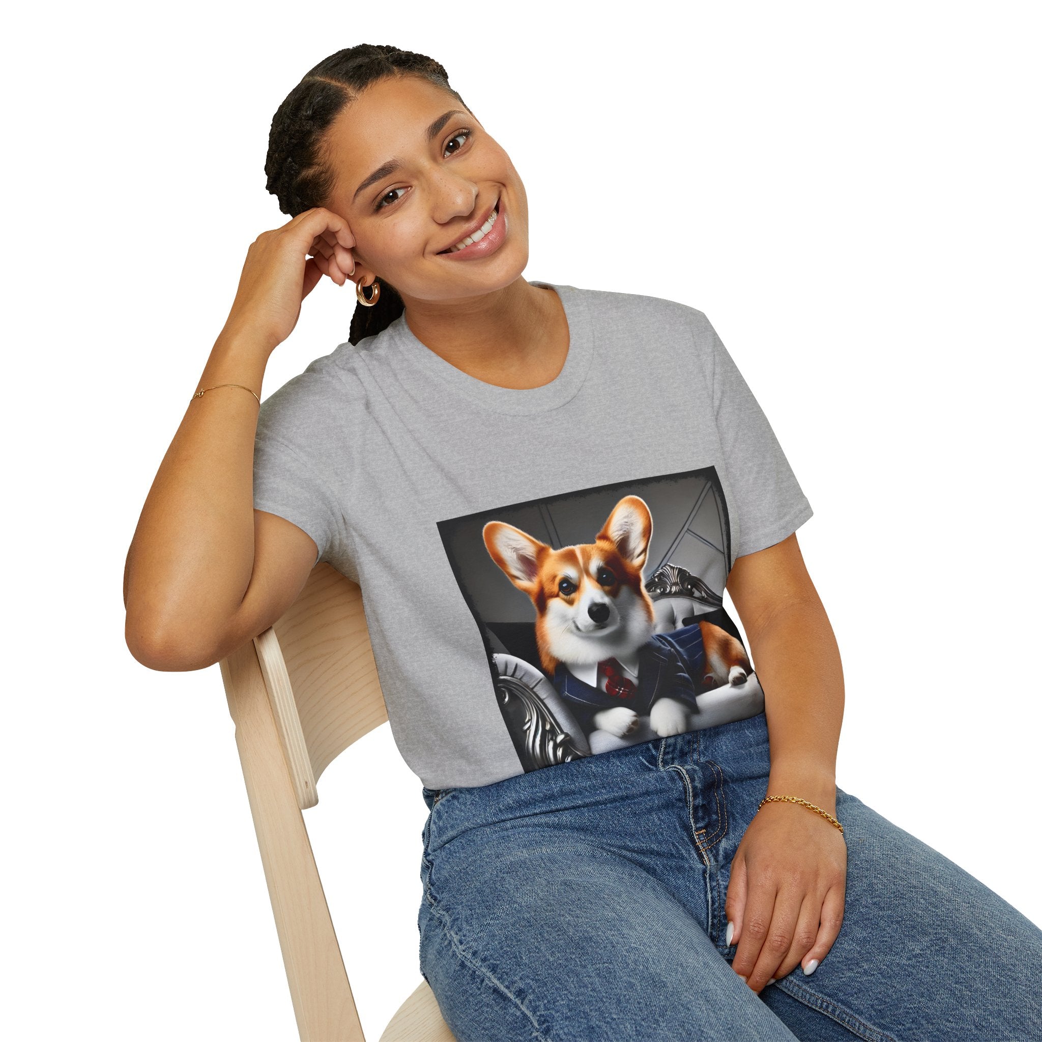 Pembroke Welsh Corgi Top Dawg | Unisex Dog T-Shirt