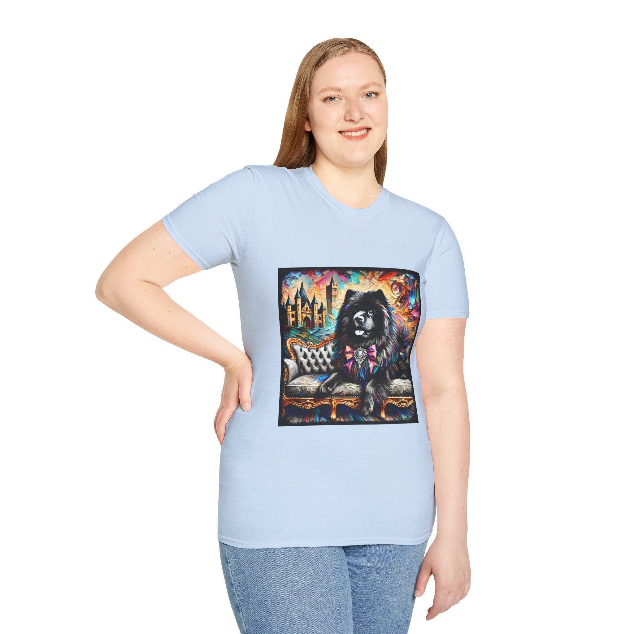 Chow Chow Vivid Diamond Classic | Unisex Dog T-Shirt