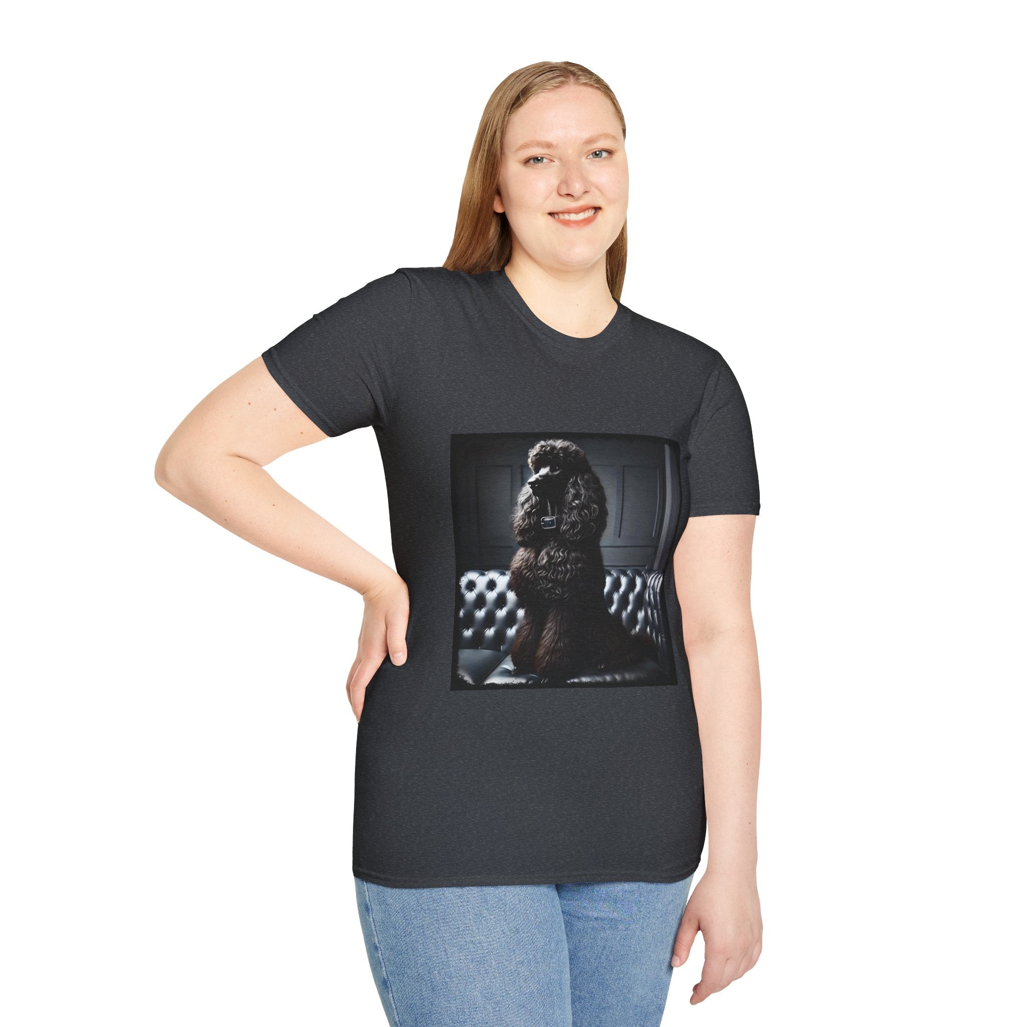 Poodle Modern Muse | Unisex Dog T-Shirt