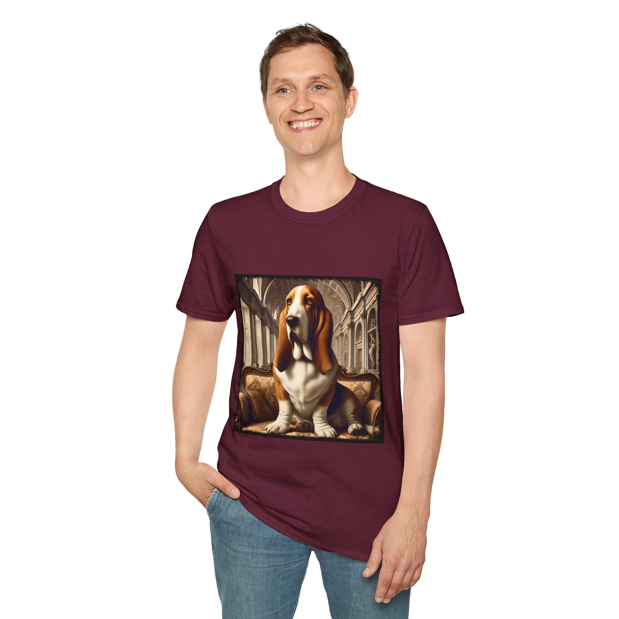 Basset Hound Royalty | Unisex Dog T-Shirt