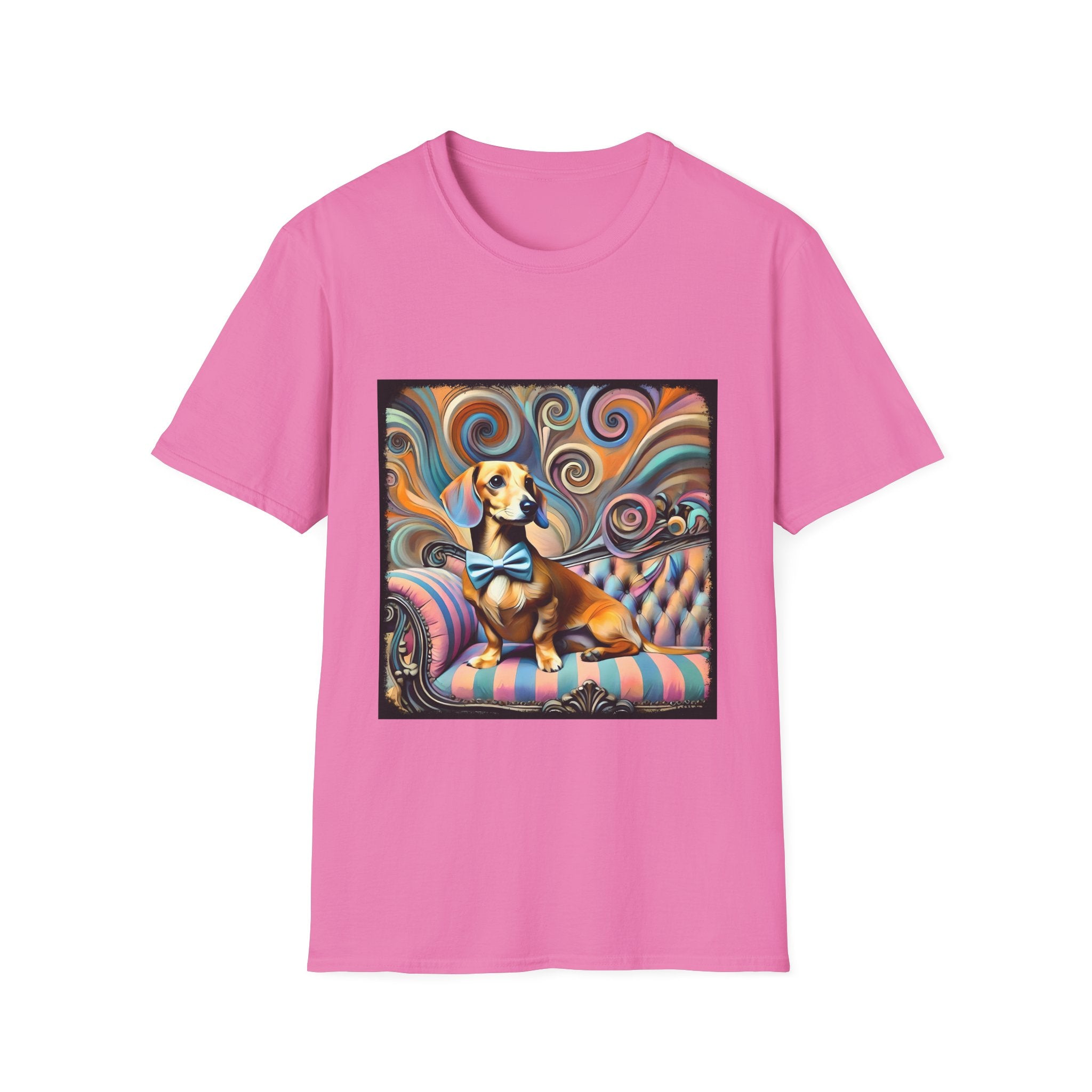 Dachshund Warm Swirl | Unisex Dog T-Shirt