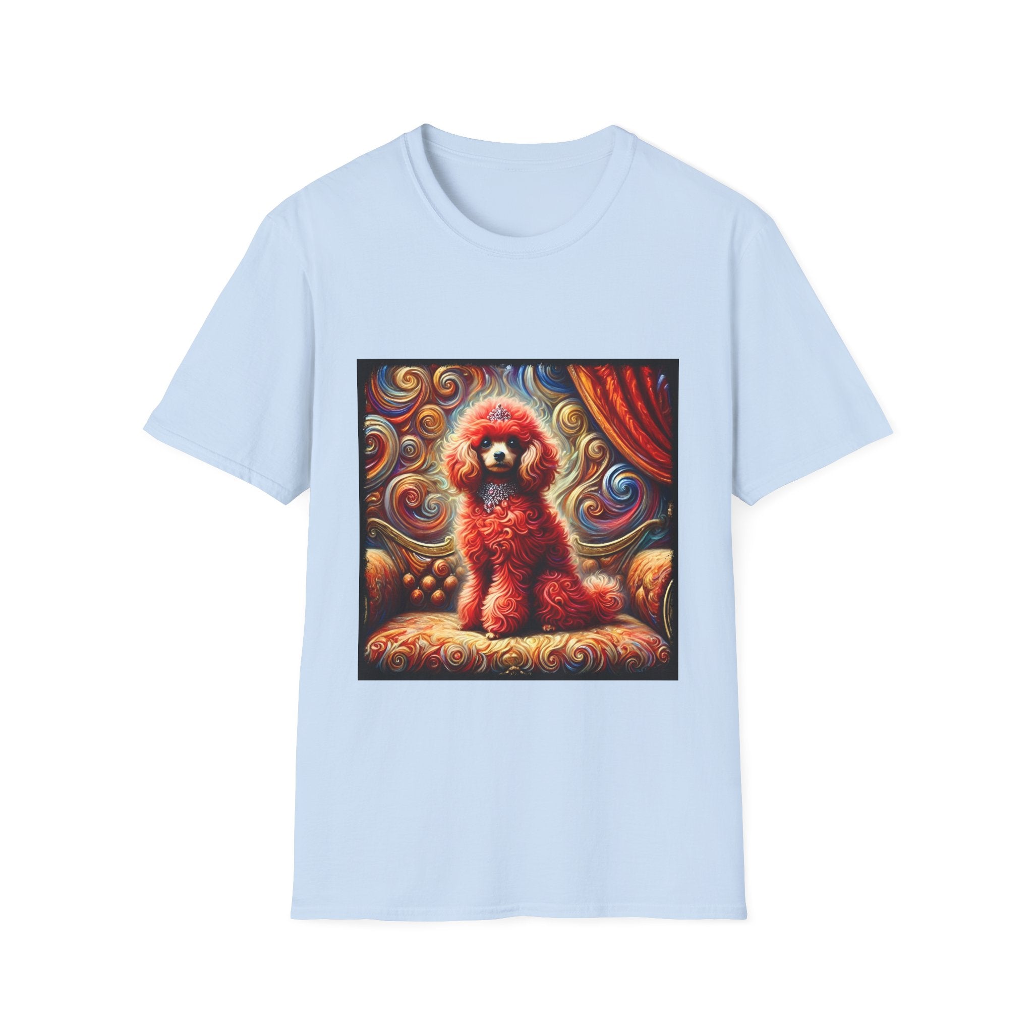 Poodle Fuzzy Swirl | Unisex Dog T-Shirt