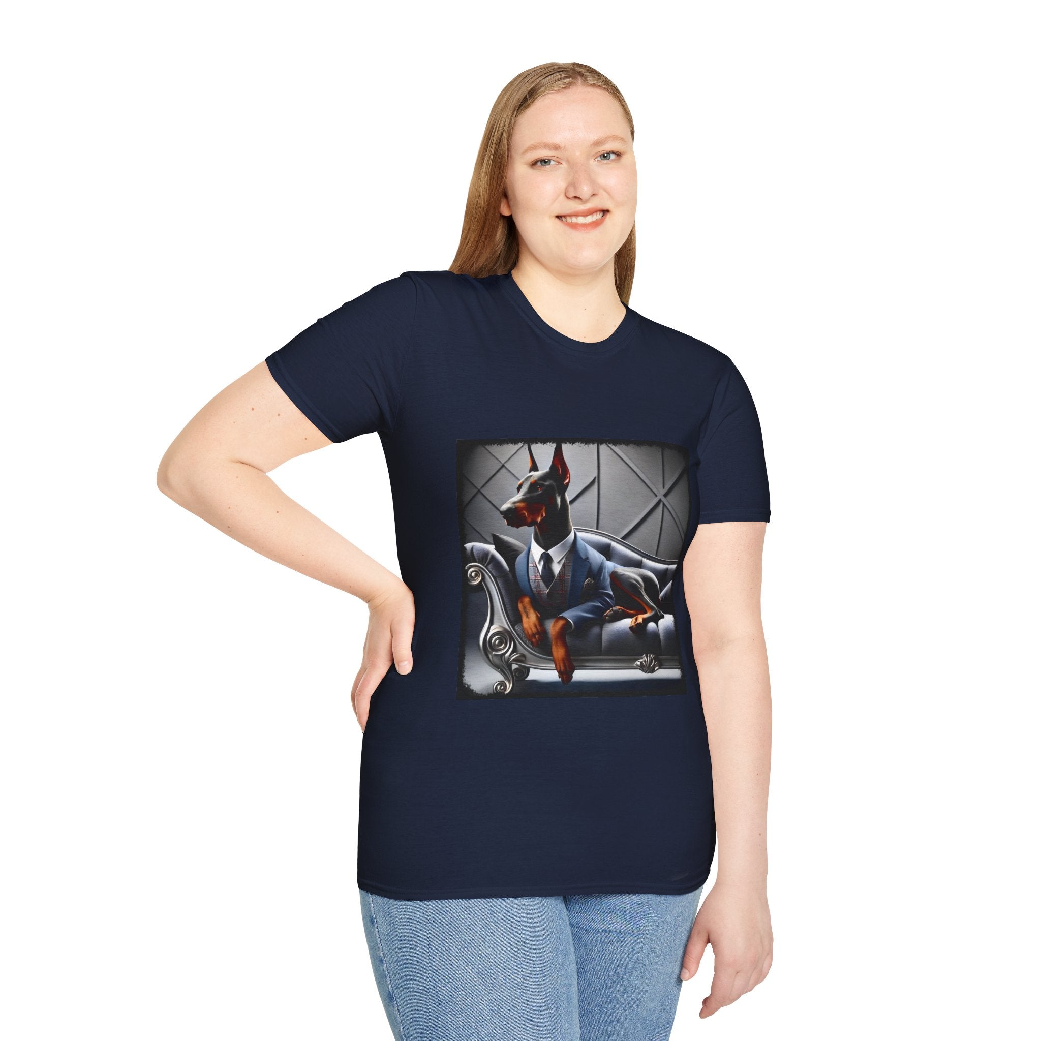 Doberman Pinscher Dapper Dude | Unisex Dog T-Shirt