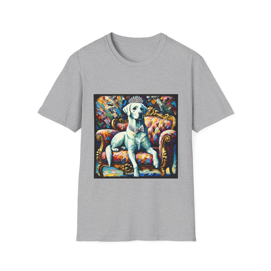 Labrador Retriever Diamond Princess Classic design dog lover unisex t-shirt in sport grey