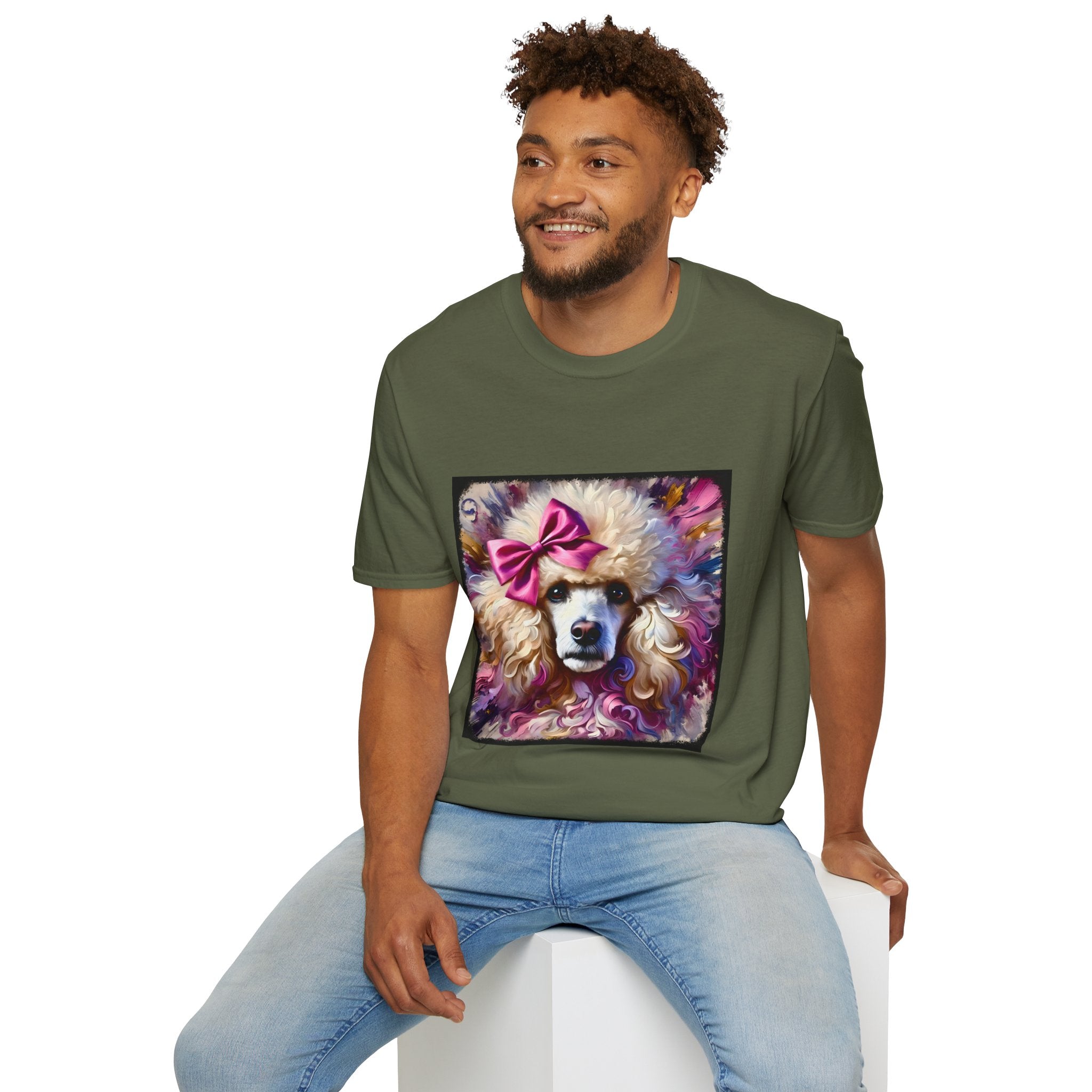 Poodle Radiant Classic | Unisex Dog T-Shirt