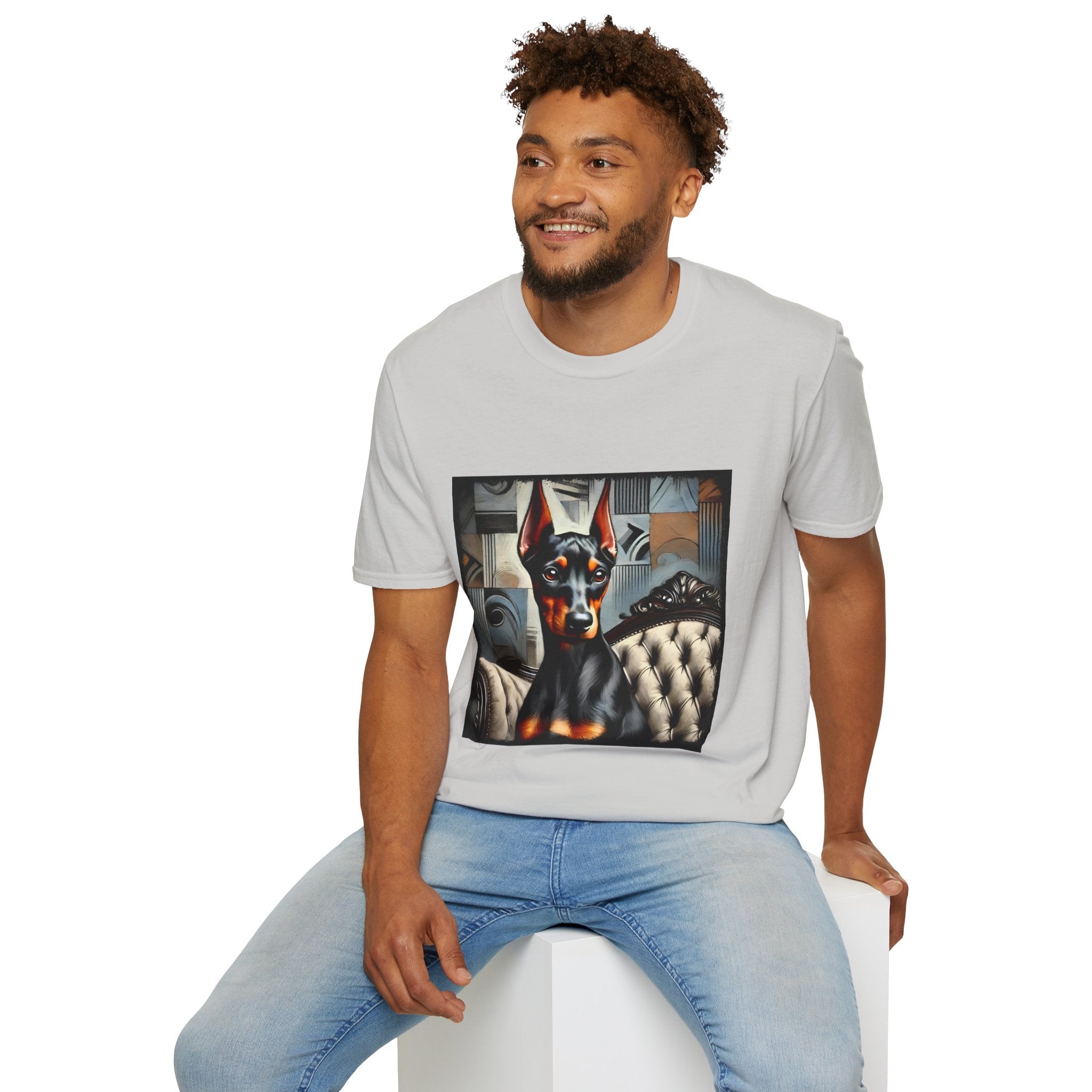 Doberman Pinscher Mini Muse | Unisex Dog T-Shirt