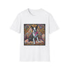 Boston Terrier Love Swirl | Unisex Dog T-Shirt