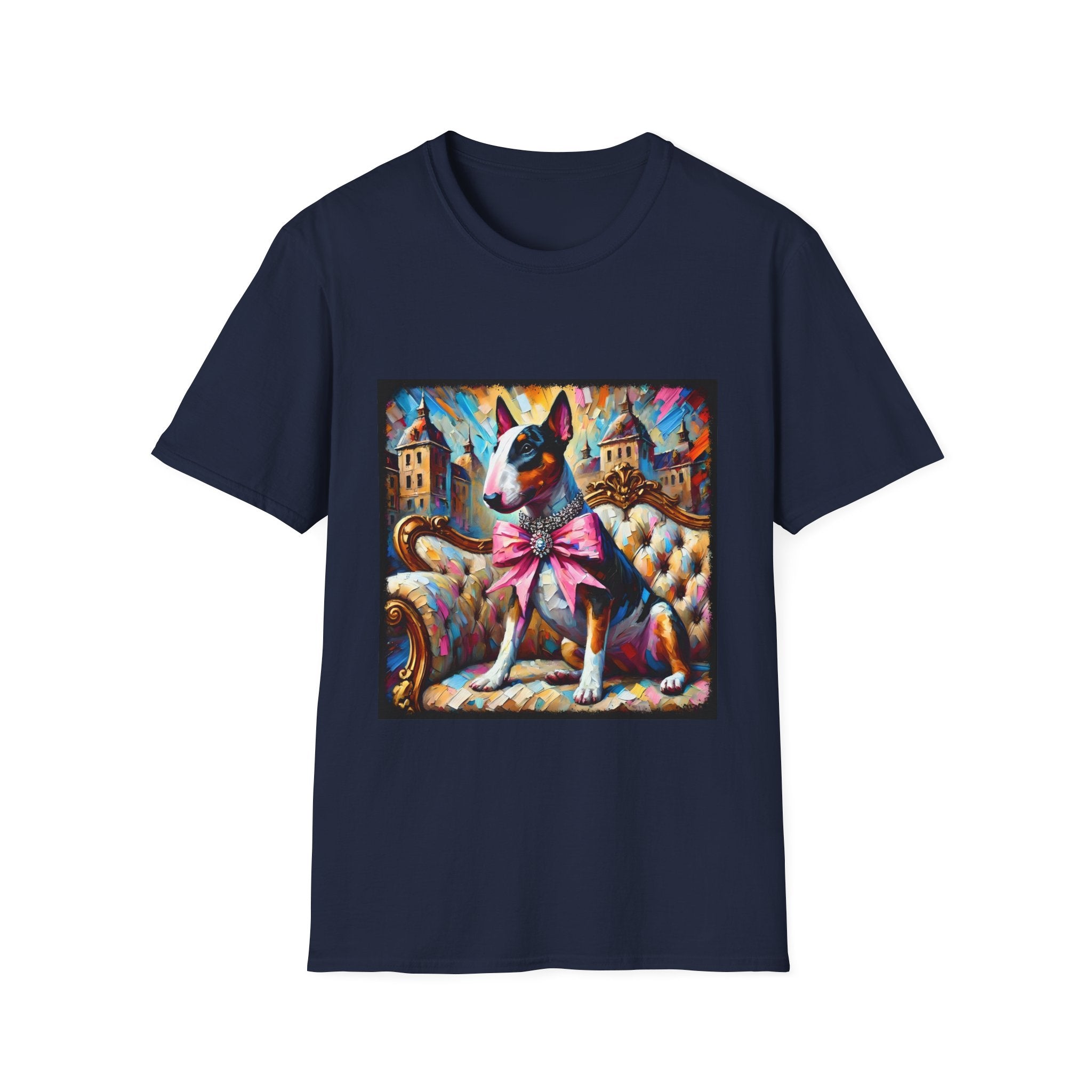 Bull Terrier Diamond Princess Classic | Unisex Dog T-Shirt