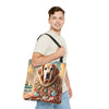Golden Retriever Tote Bag | Beach Beauty Dog Lover Gift