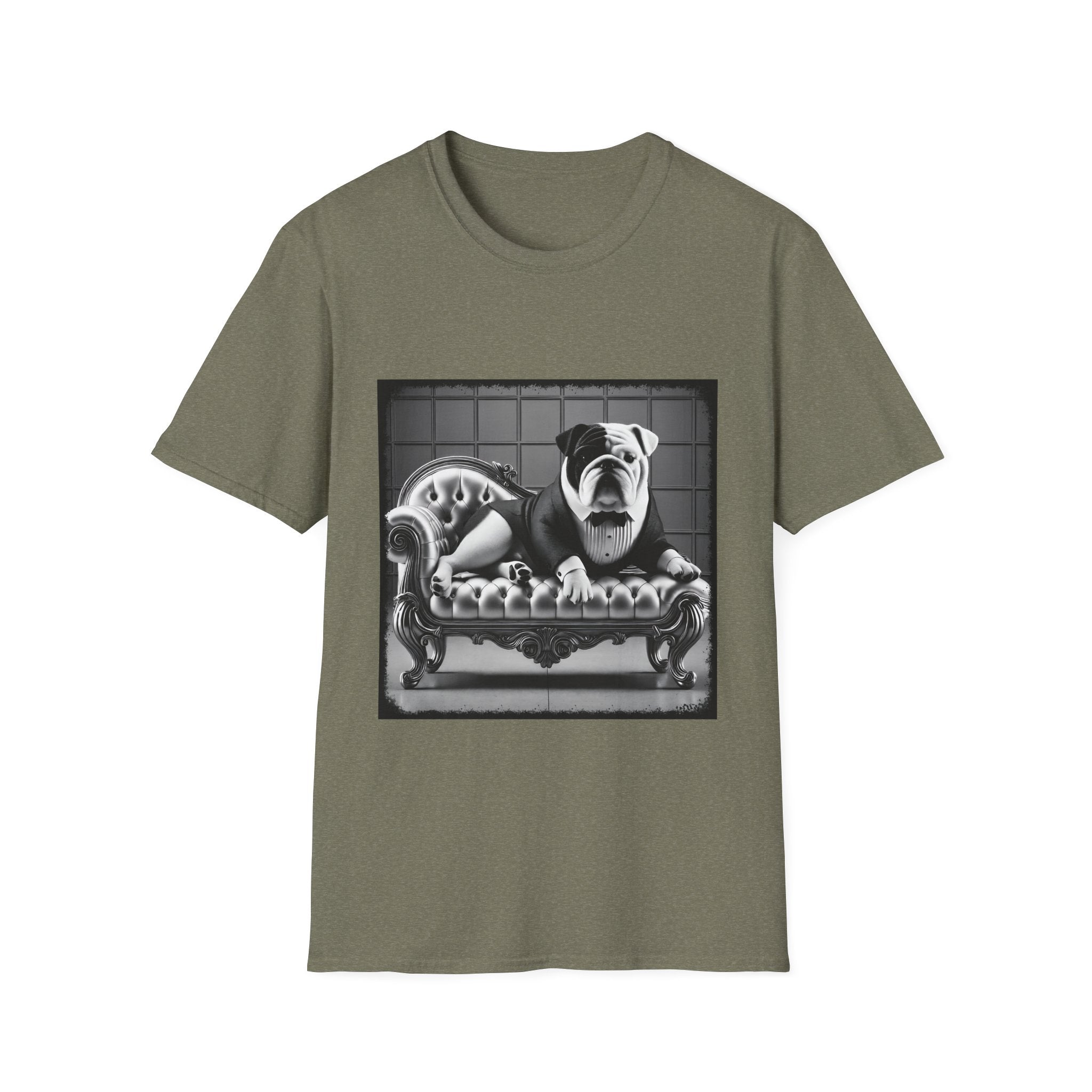 Bulldog Shirt | B&W Boss Dog Lover Tee