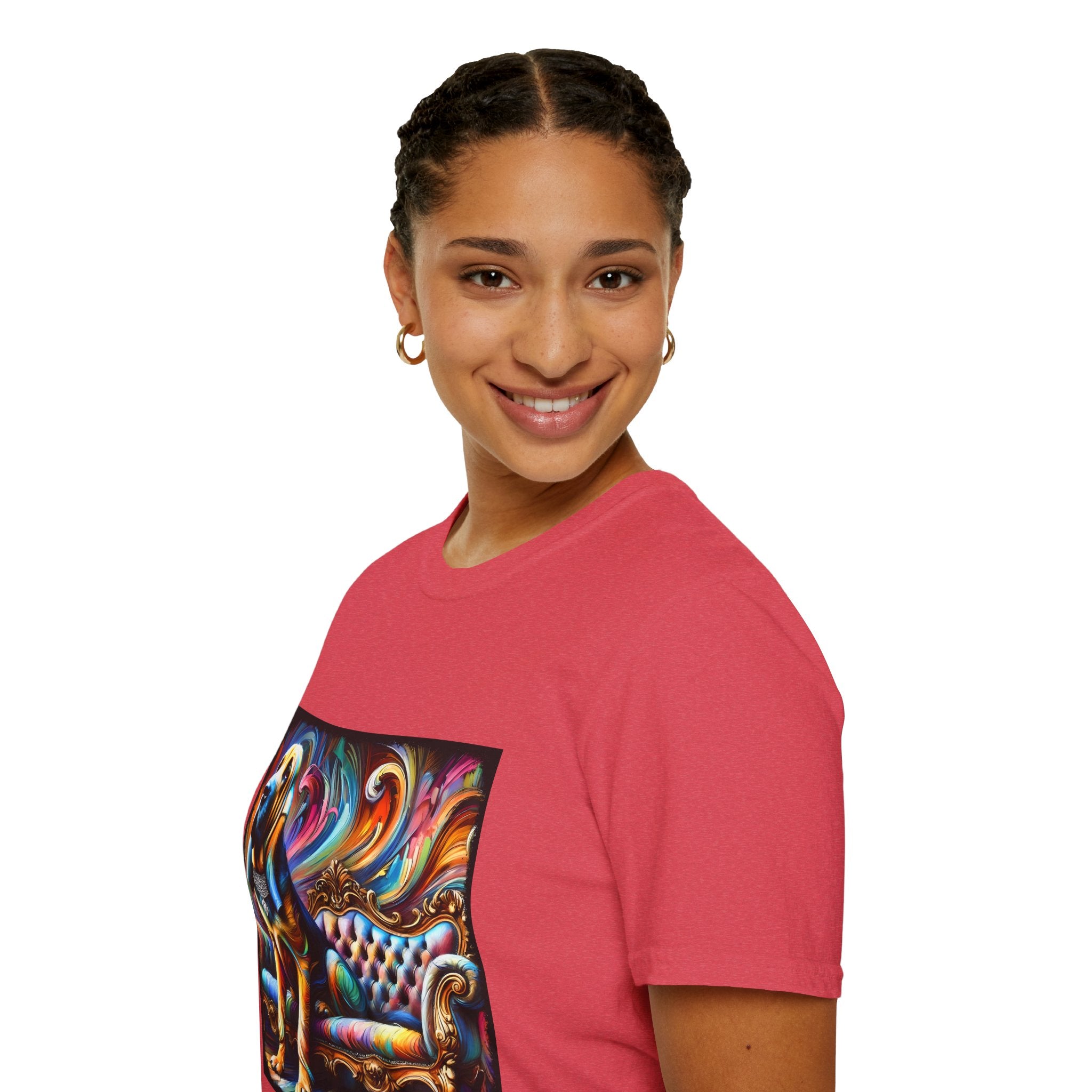 Bloodhound Vivid Swirl | Unisex Dog T-Shirt