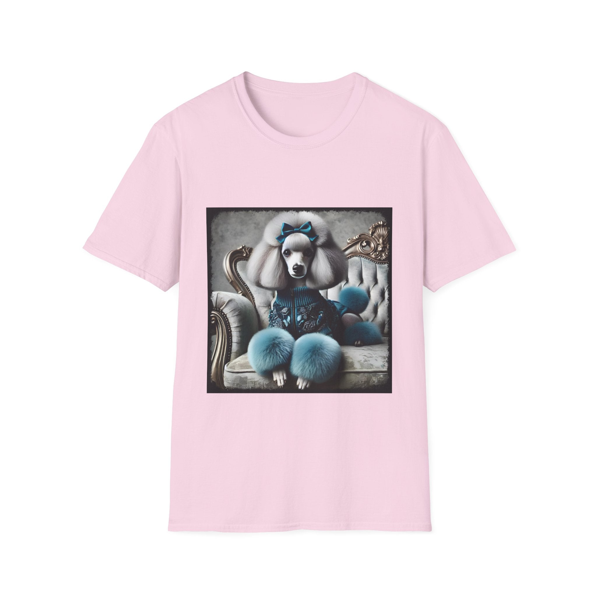 Poodle Bow Boss | Unisex Dog T-Shirt