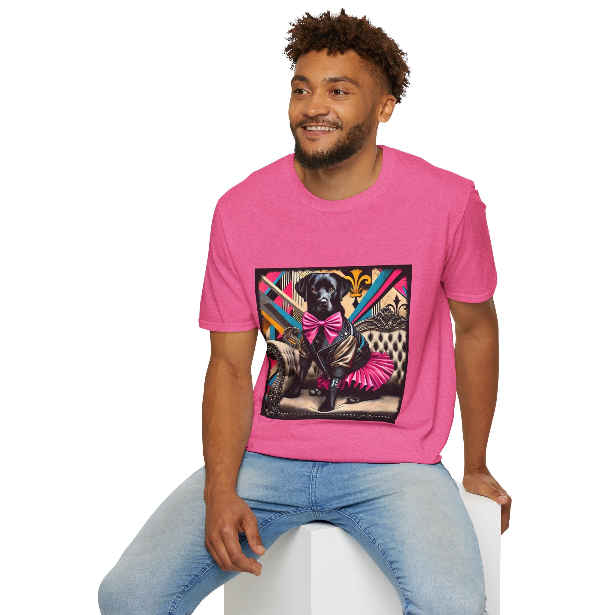 Labrador Retriever Bold Rocker | Unisex Dog T-Shirt